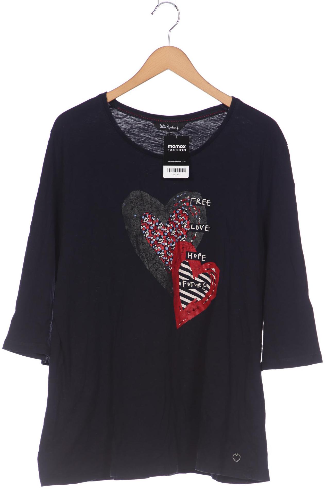 

Ulla Popken Damen T-Shirt, marineblau, Gr. 46