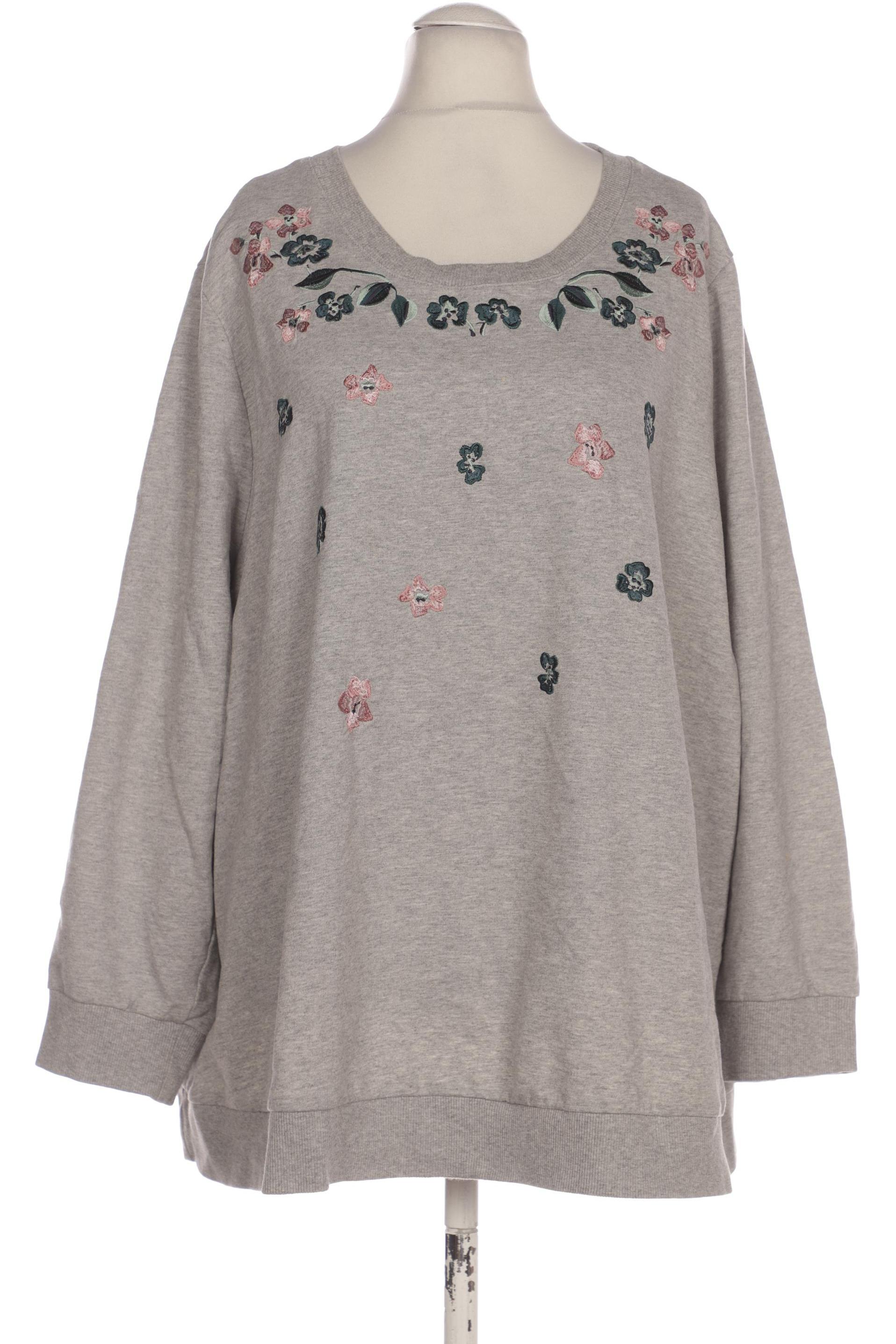 

Ulla Popken Damen Sweatshirt, grau, Gr. 54