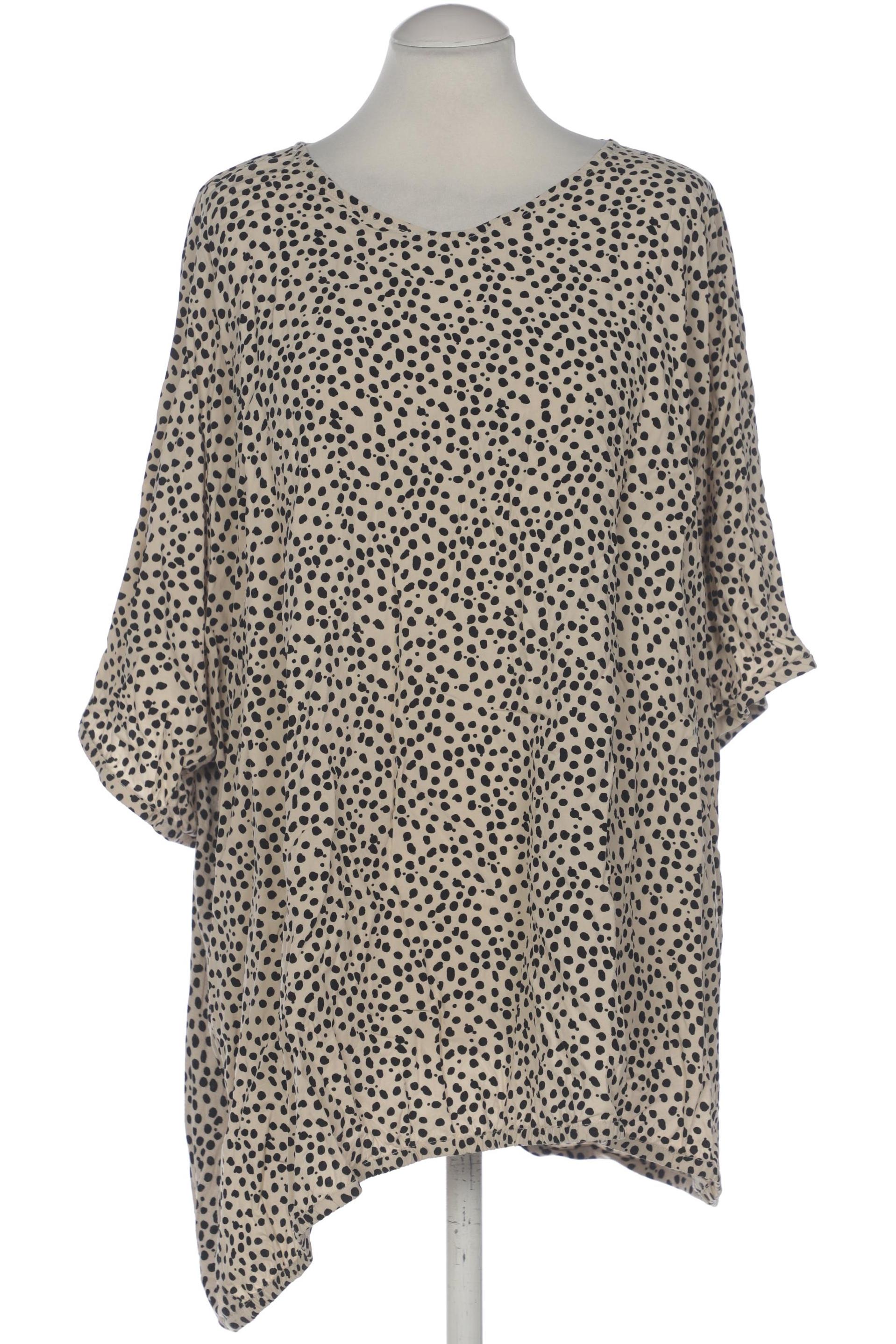 

Ulla Popken Damen Bluse, beige, Gr. 54