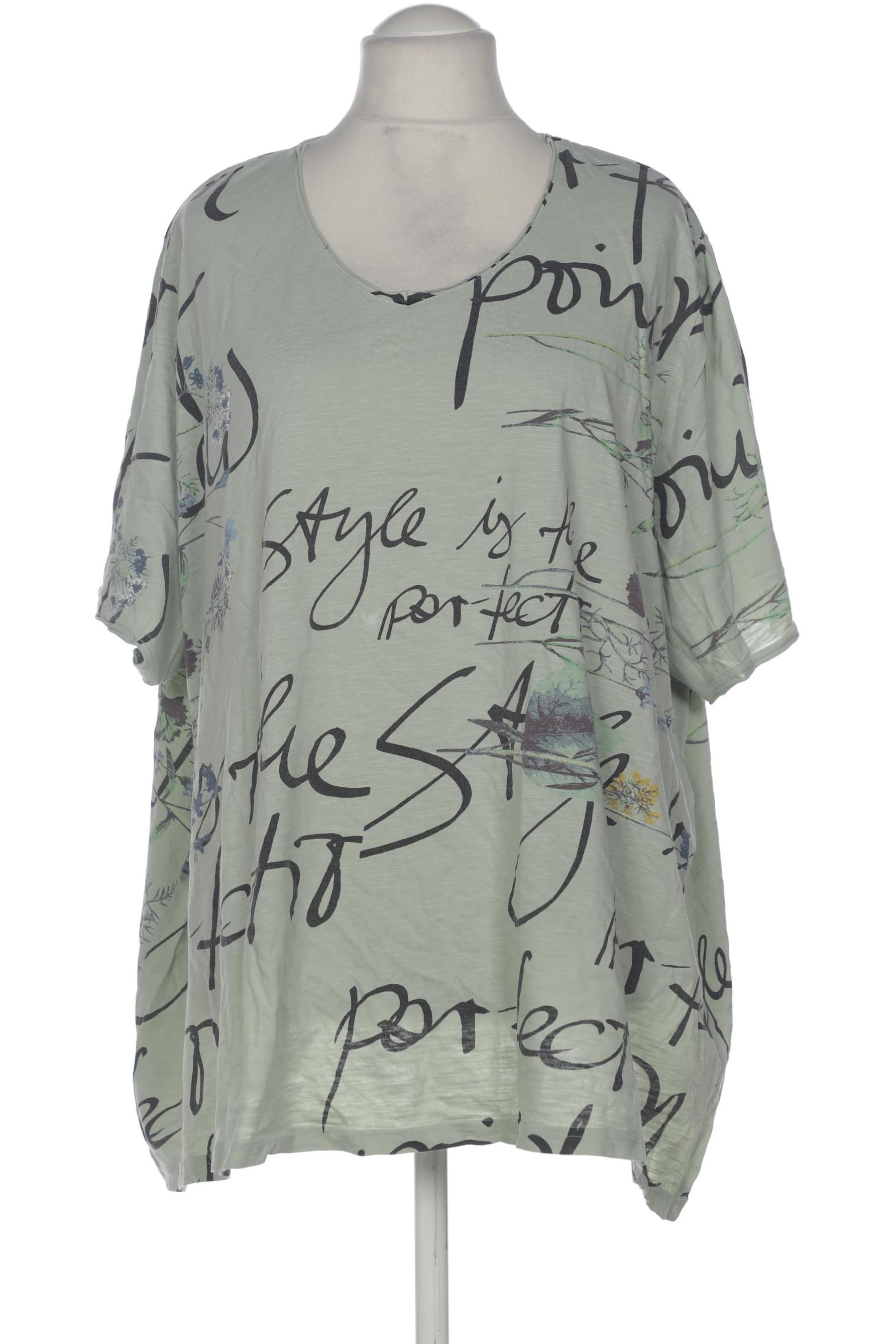 

Ulla Popken Damen T-Shirt, grün, Gr. 58