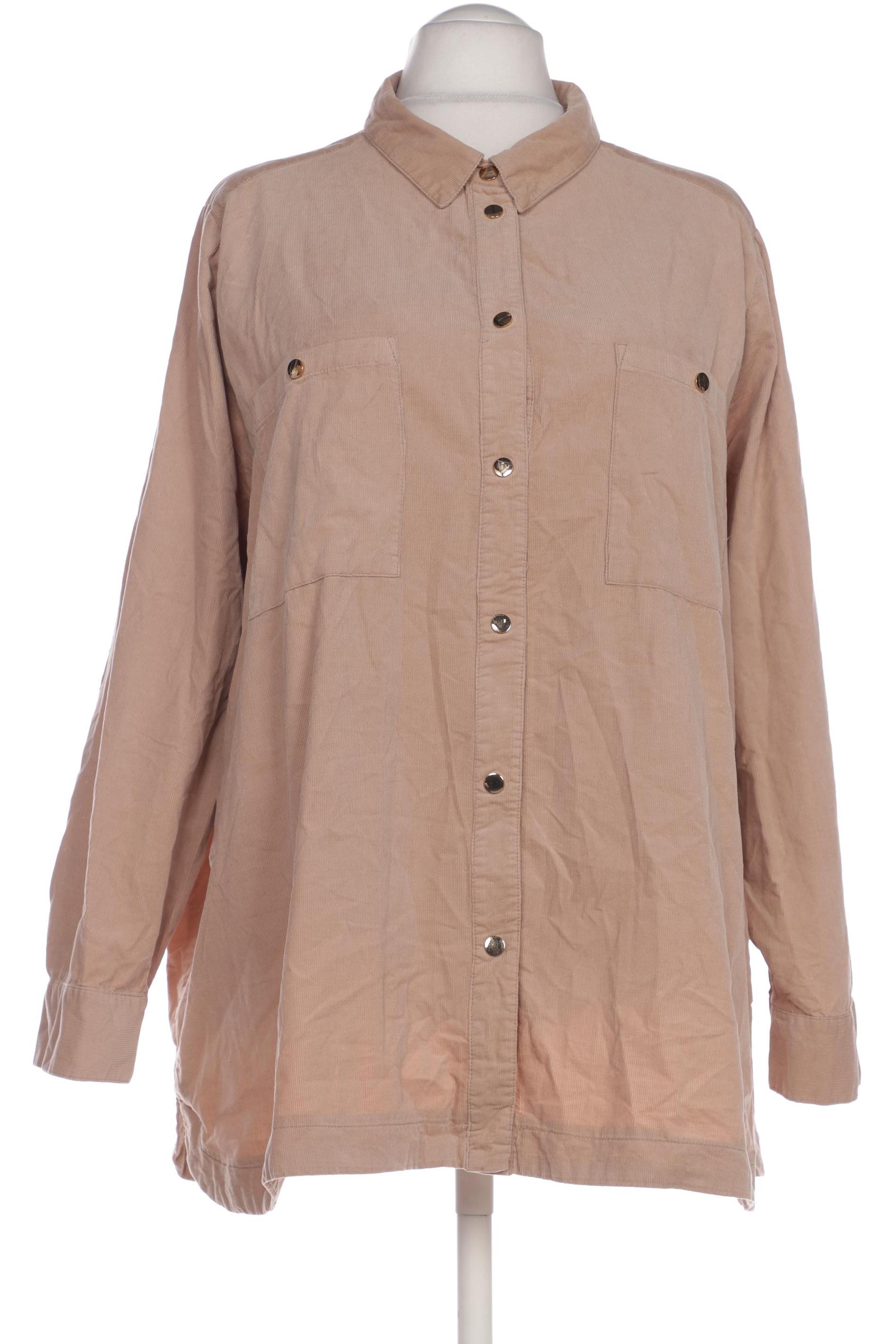 

Ulla Popken Damen Bluse, beige, Gr. 54