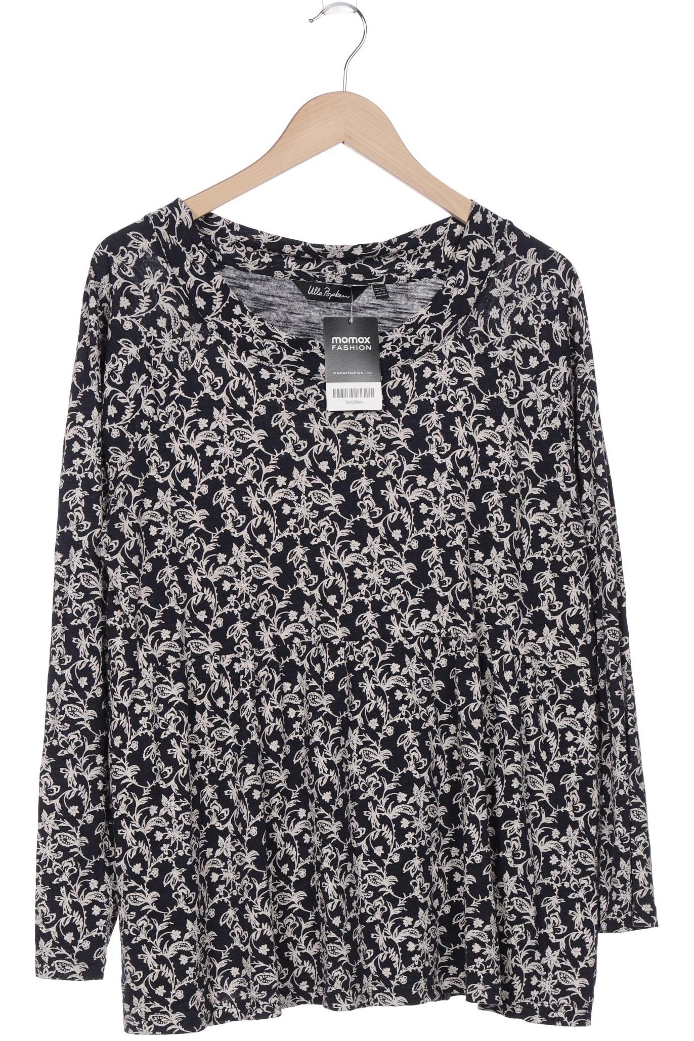 

Ulla Popken Damen Langarmshirt, marineblau, Gr. 42