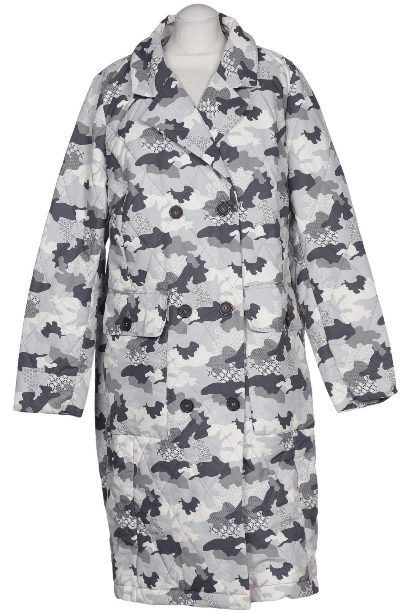 

Ulla Popken Damen Mantel, grau, Gr. 46