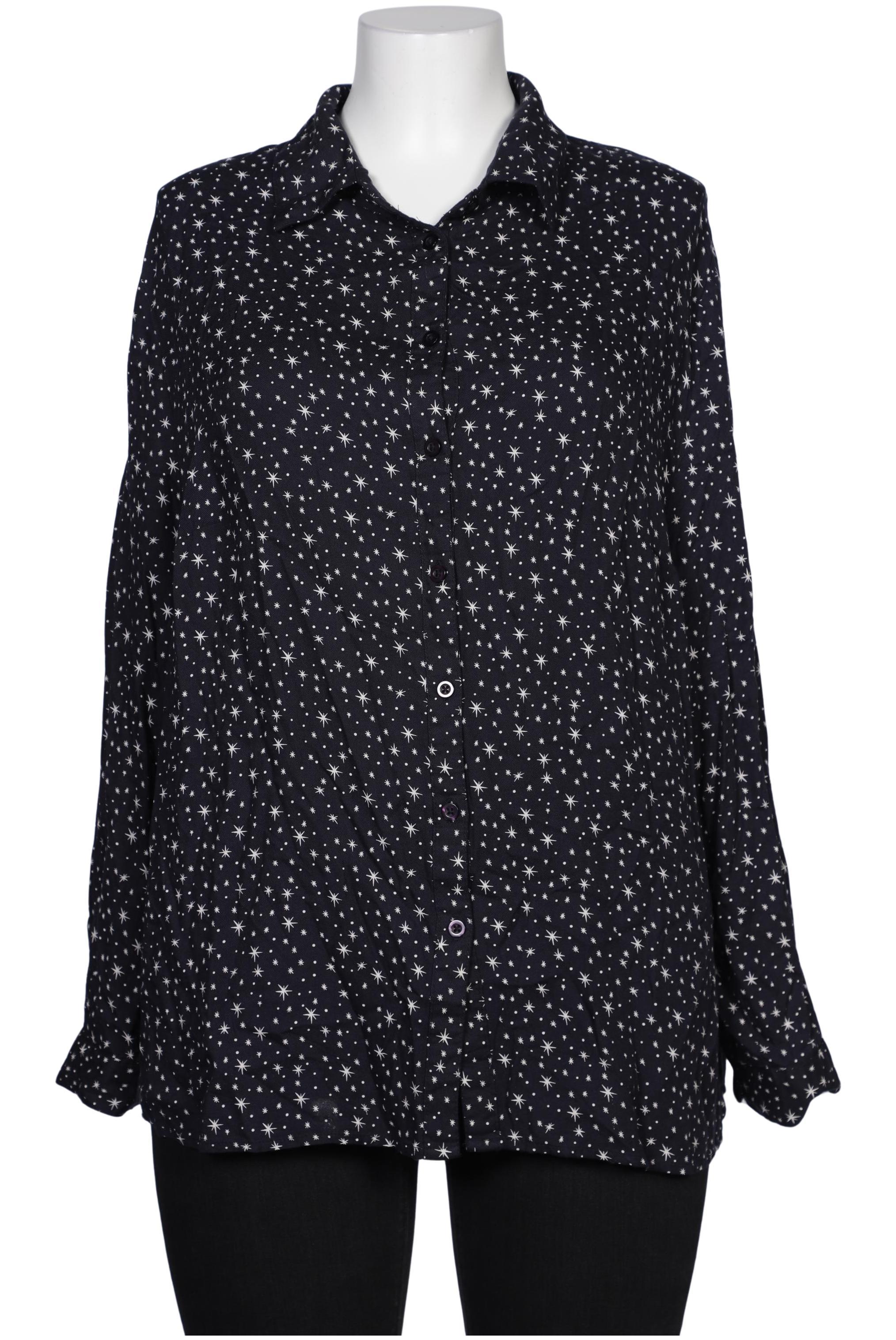 

Ulla Popken Damen Bluse, marineblau, Gr. 46