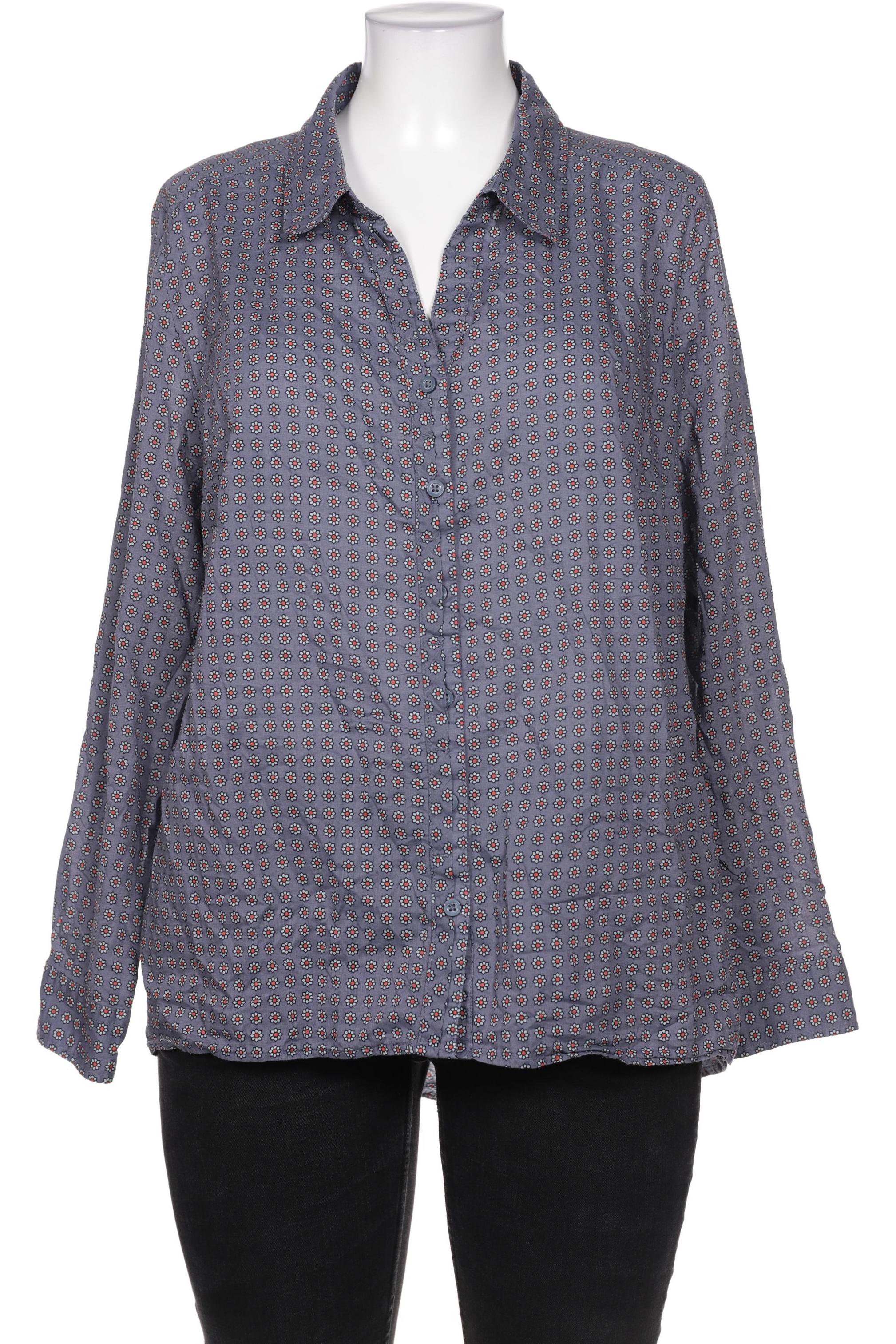 

Ulla Popken Damen Bluse, blau, Gr. 46