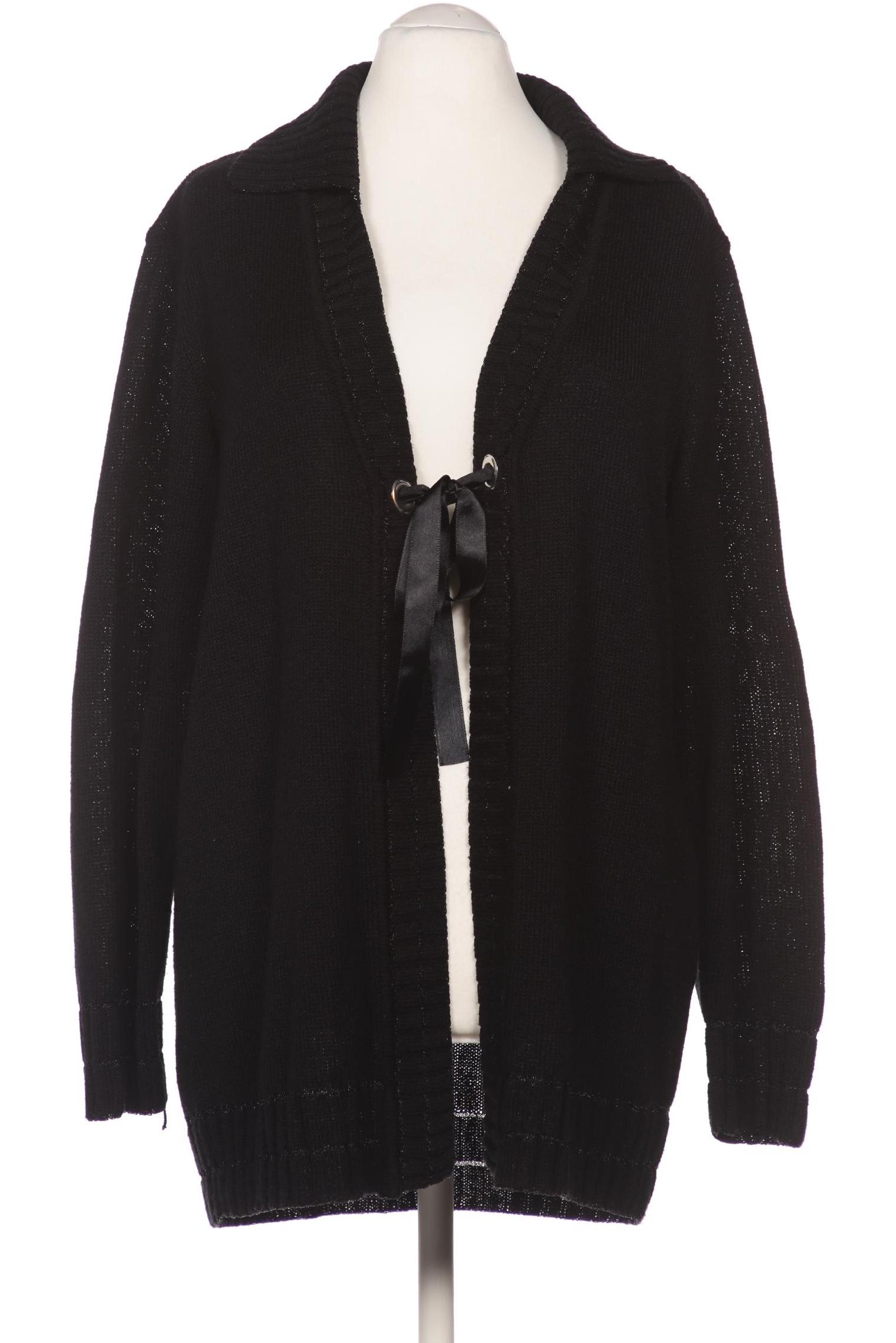 

Ulla Popken Damen Strickjacke, schwarz, Gr. 42