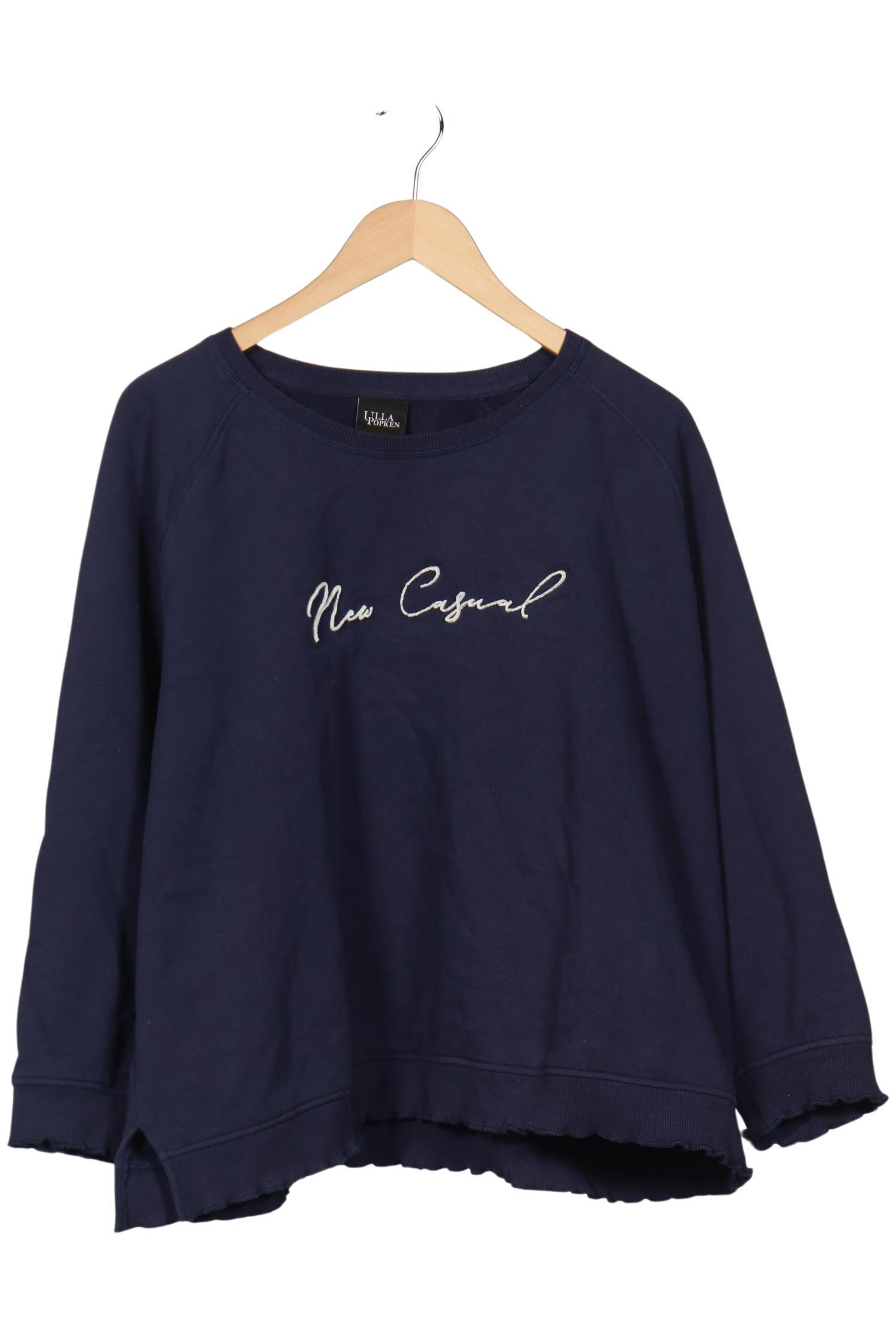 

Ulla Popken Damen Sweatshirt, marineblau, Gr. 50