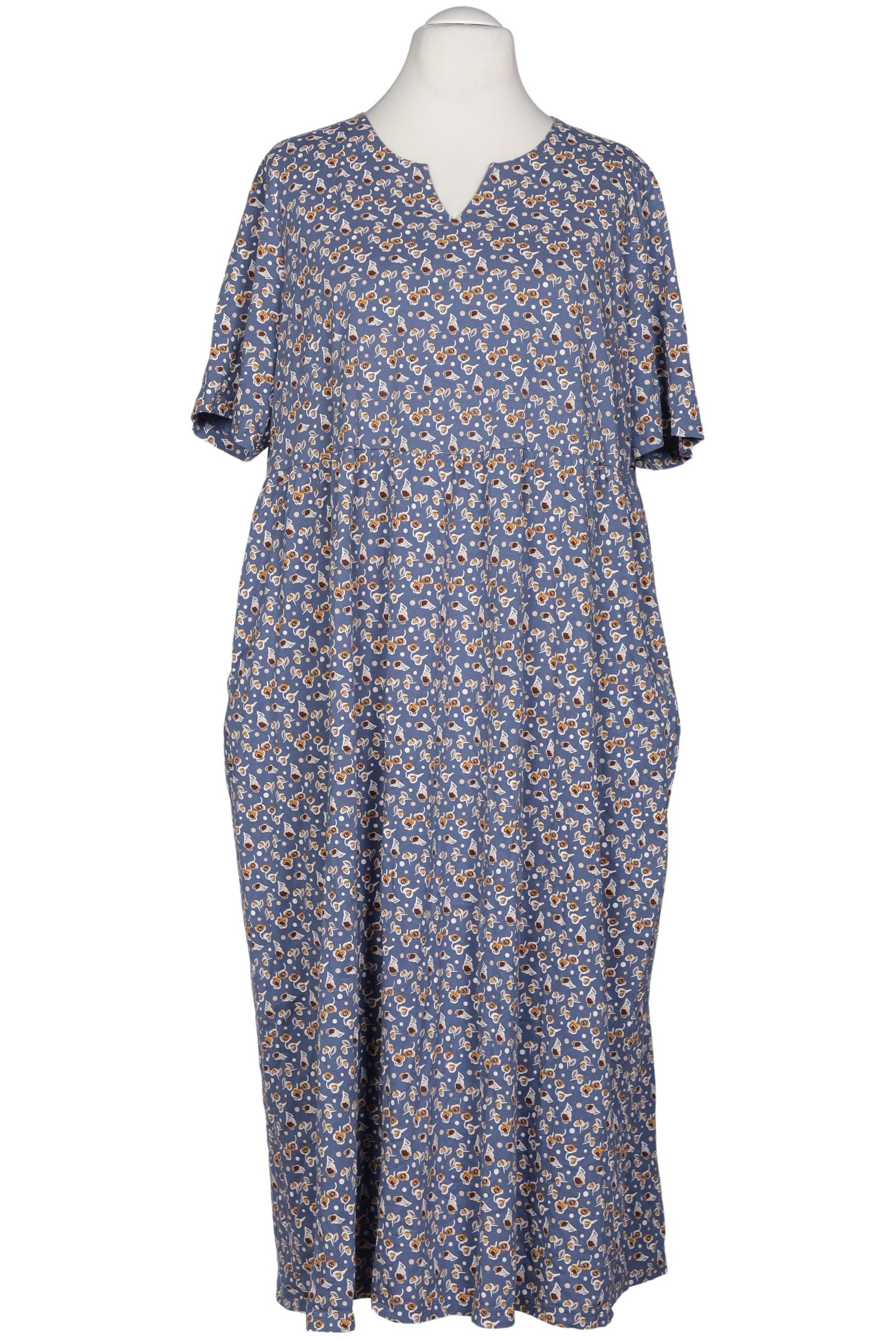 

Ulla Popken Damen Kleid, blau, Gr. 50