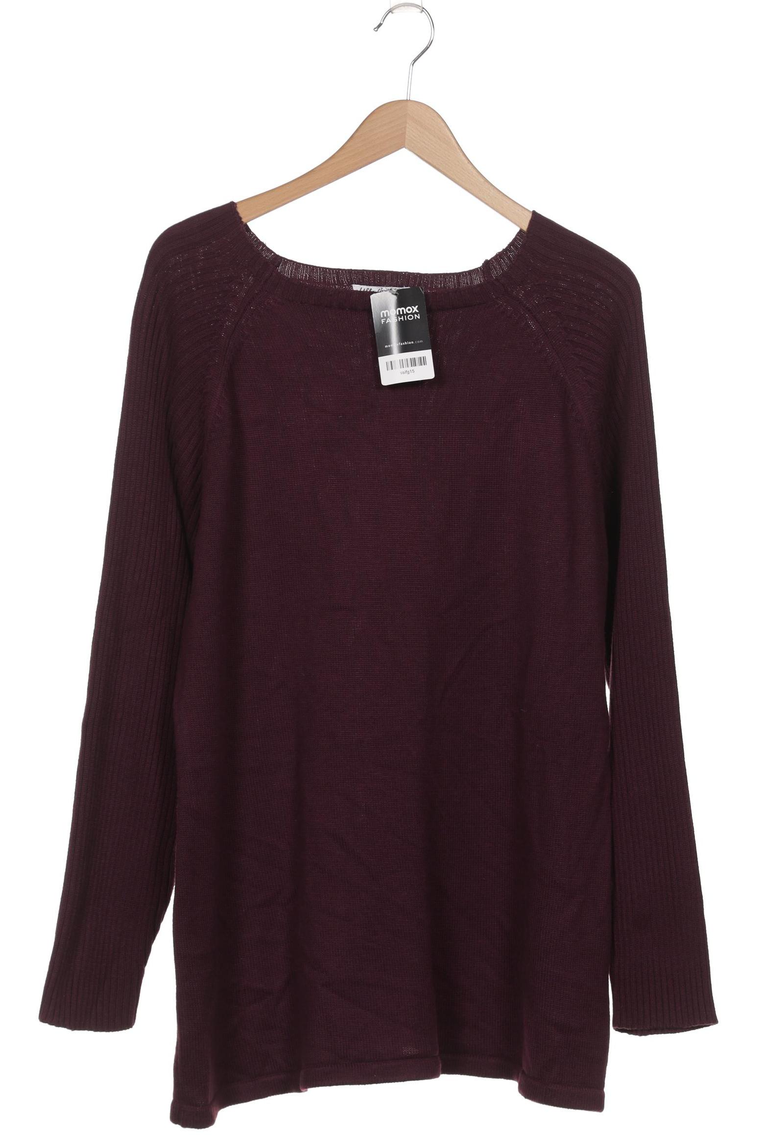 

Ulla Popken Damen Pullover, bordeaux, Gr. 46