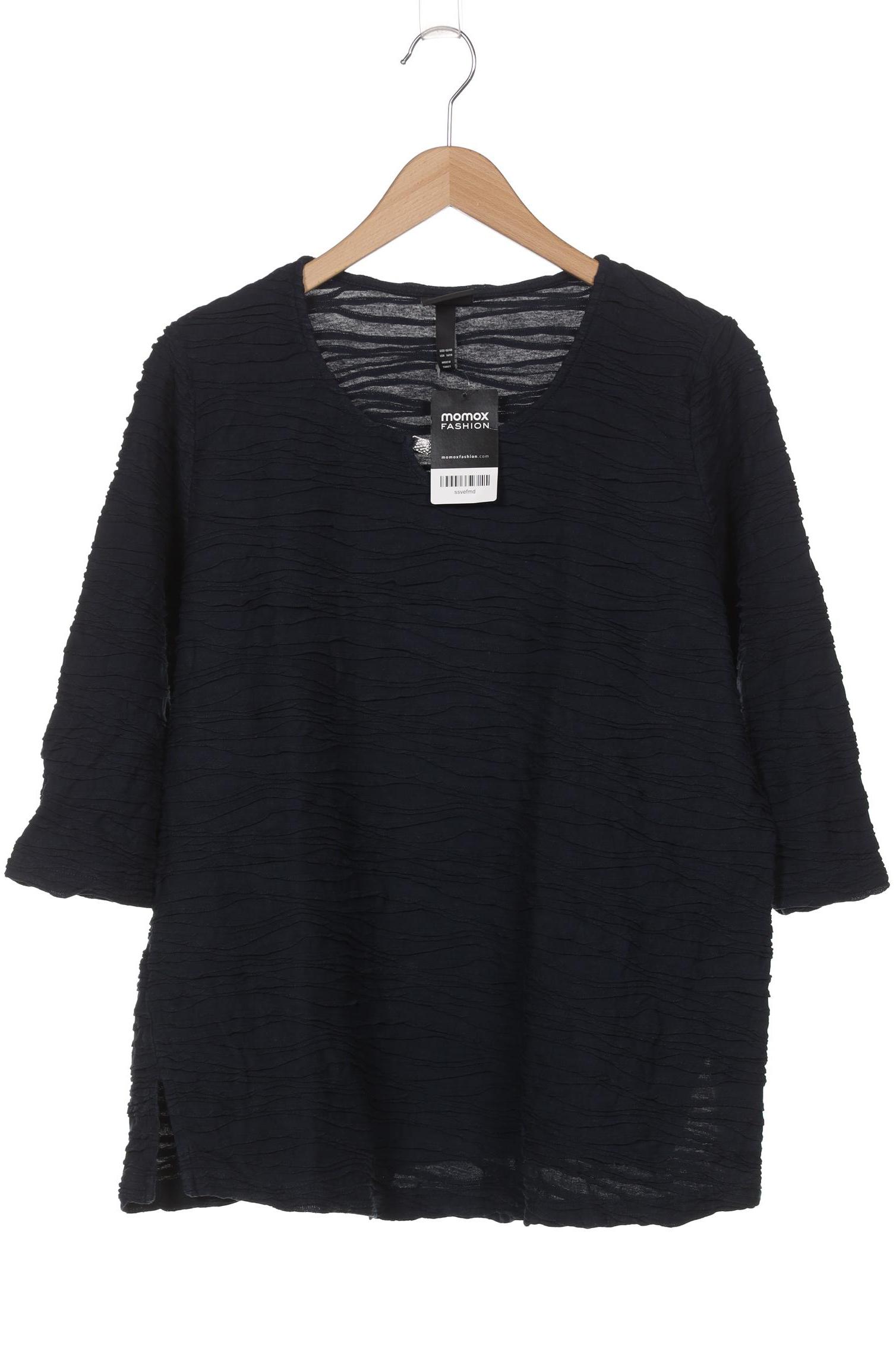 

Ulla Popken Damen Langarmshirt, marineblau, Gr. 46