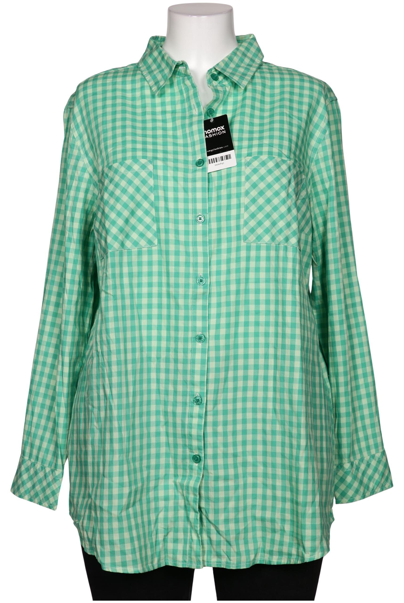 

Ulla Popken Damen Bluse, grün, Gr. 46