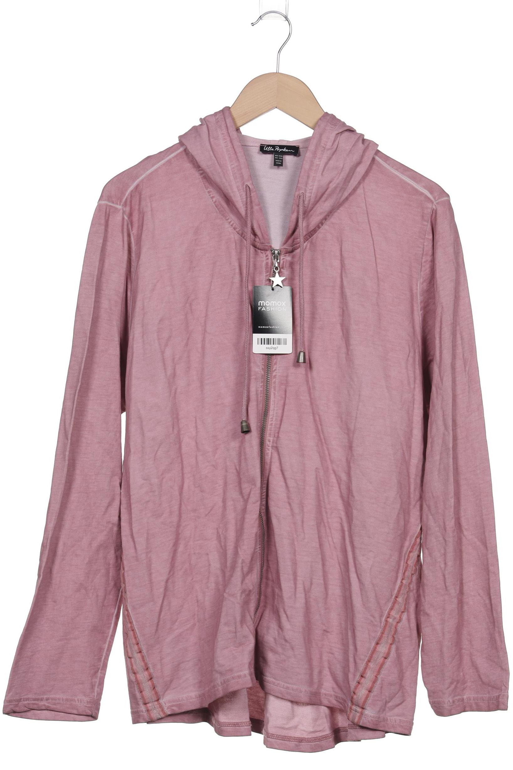 

Ulla Popken Damen Kapuzenpullover, pink, Gr. 46