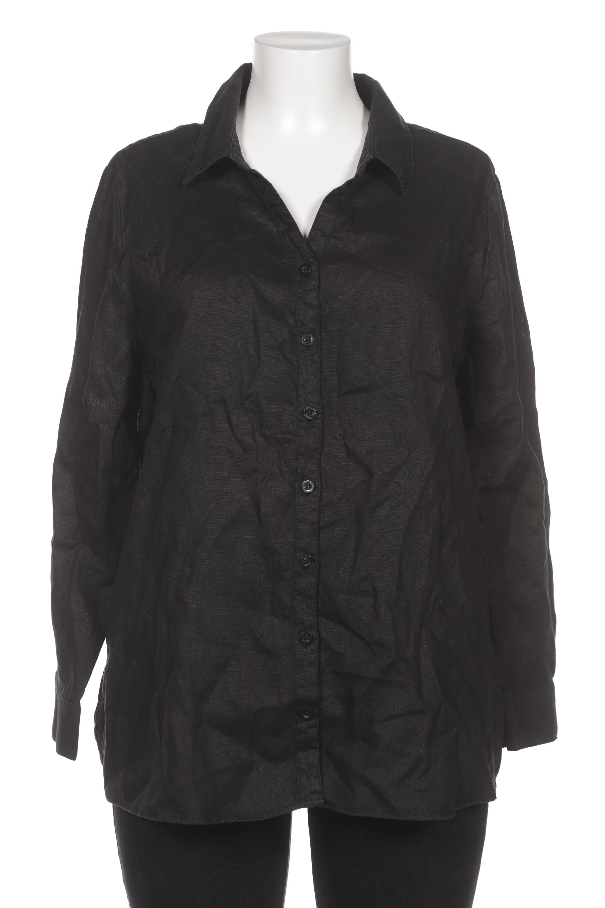 

Ulla Popken Damen Bluse, schwarz, Gr. 46