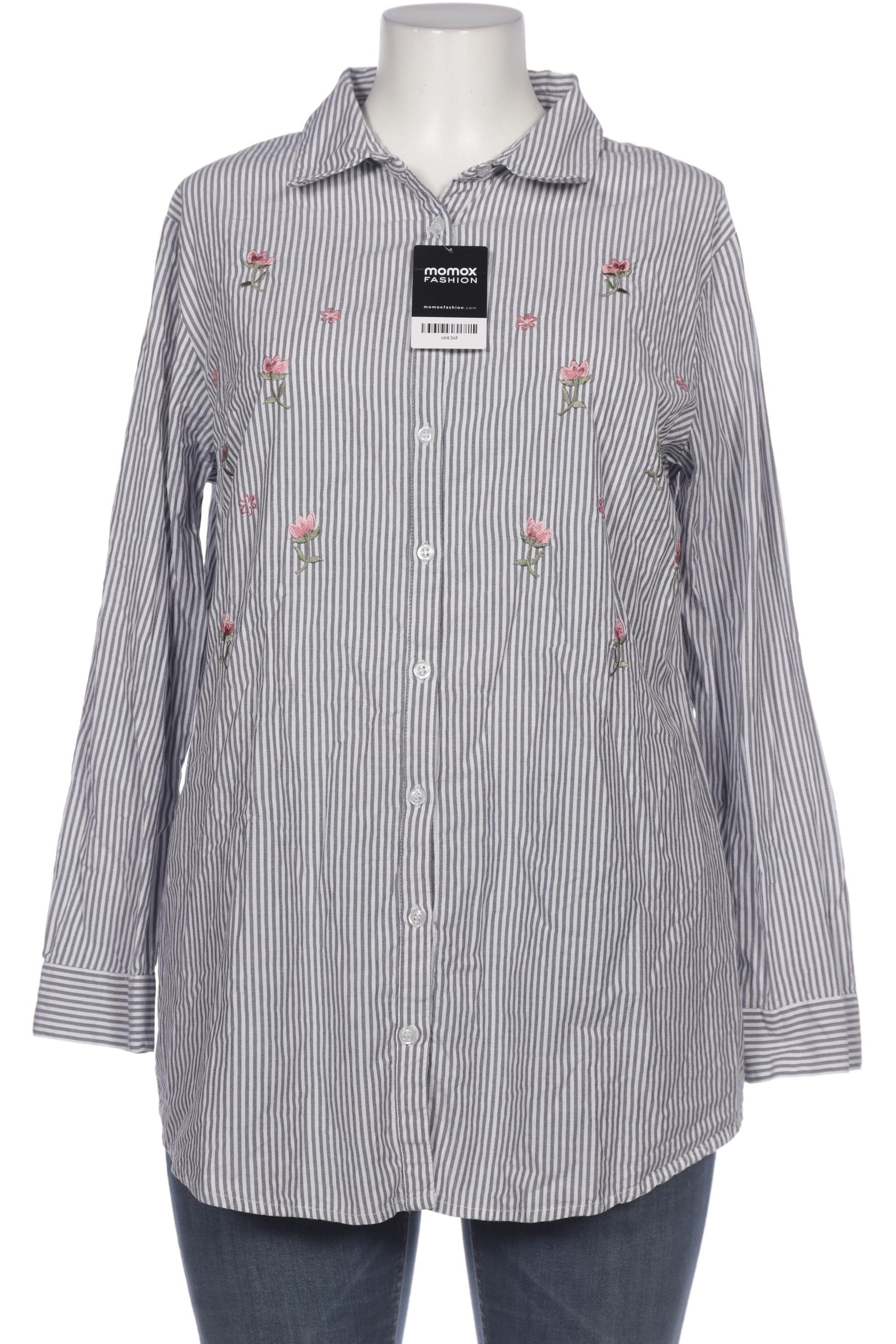 

Ulla Popken Damen Bluse, weiß, Gr. 42