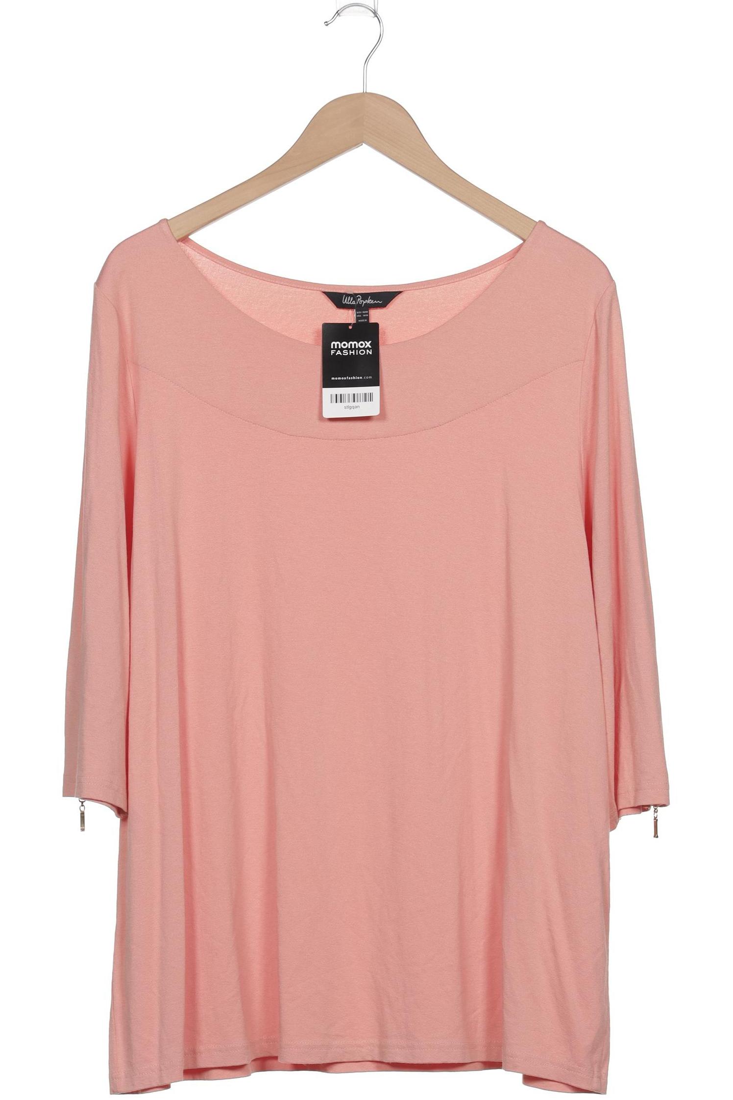 

Ulla Popken Damen Langarmshirt, pink, Gr. 46