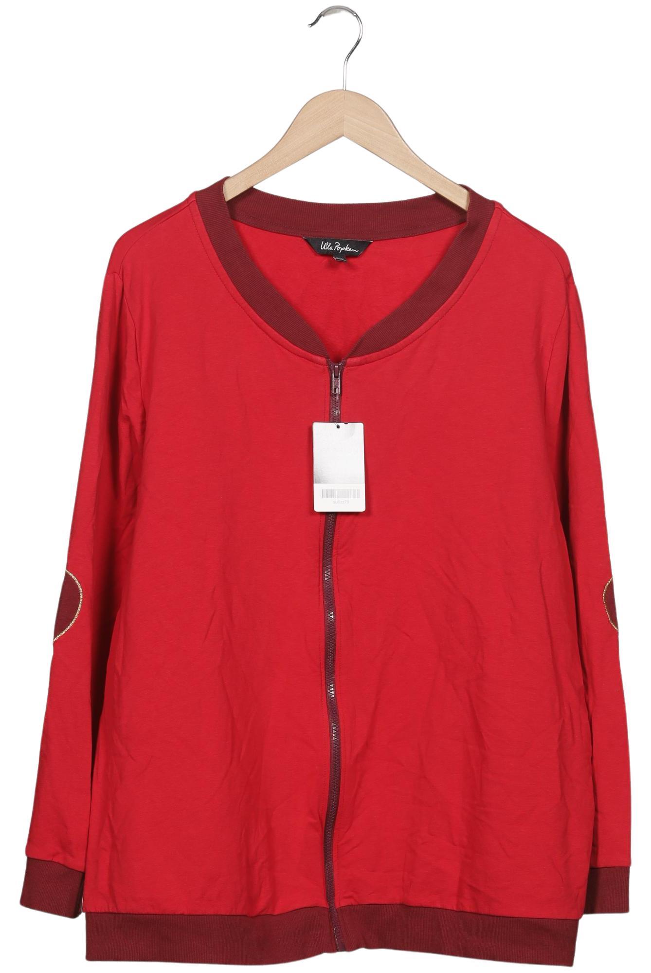 

Ulla Popken Damen Sweatshirt, rot, Gr. 50