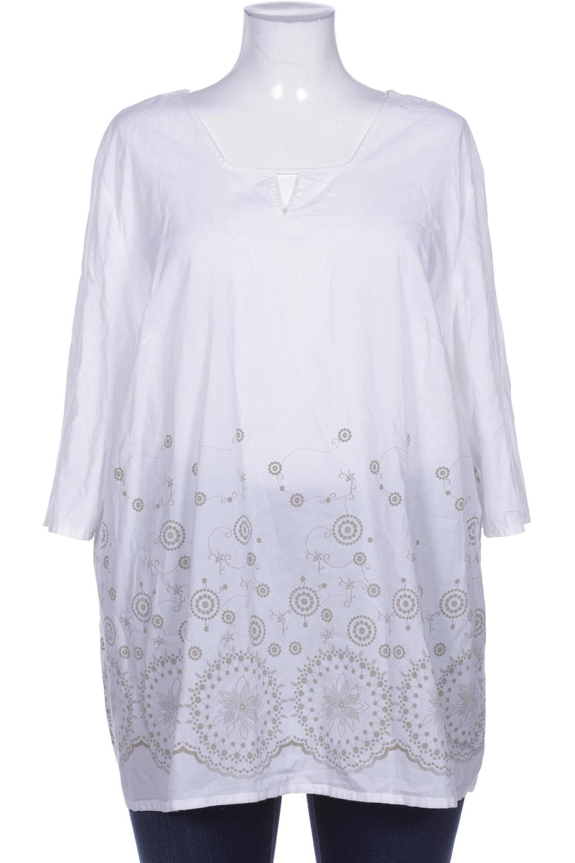 

Ulla Popken Damen Bluse, weiß, Gr. 50