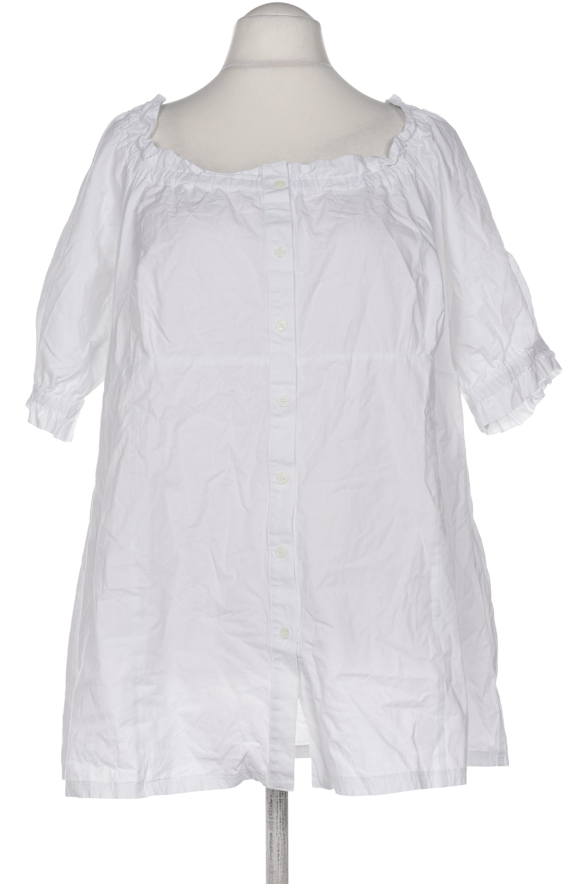 

Ulla Popken Damen Bluse, weiß, Gr. 52
