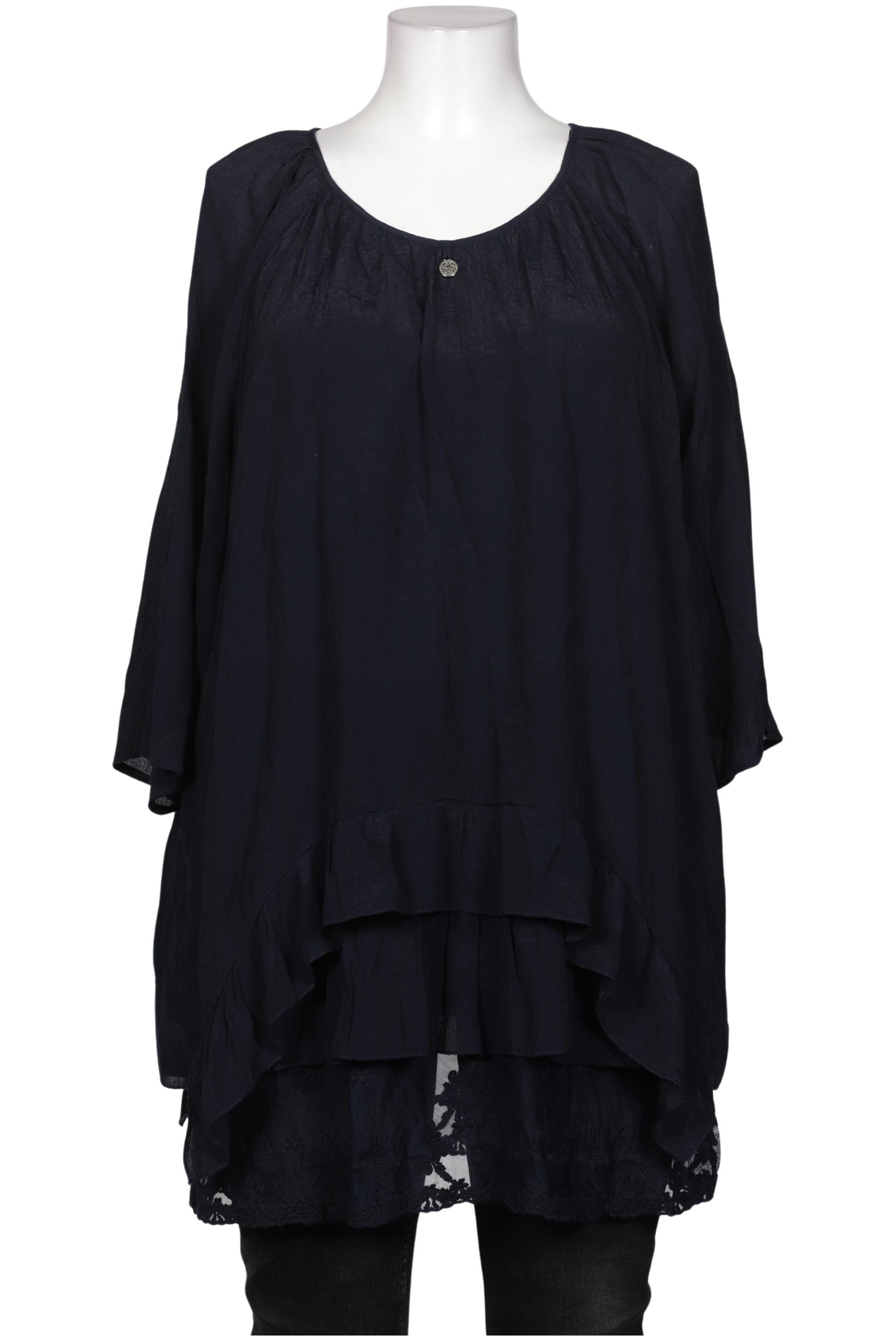 

Ulla Popken Damen Bluse, marineblau, Gr. 46