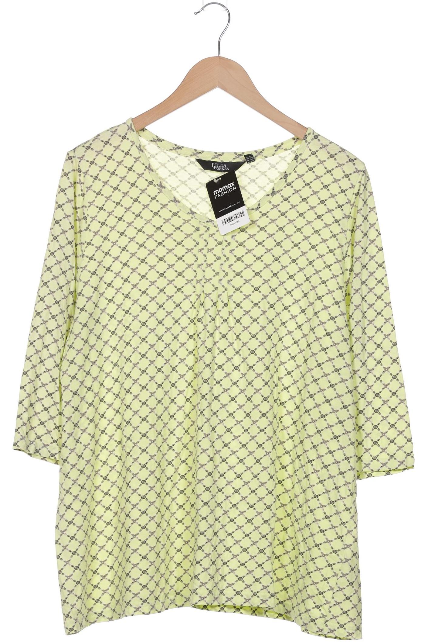 

Ulla Popken Damen Langarmshirt, hellgrün, Gr. 46