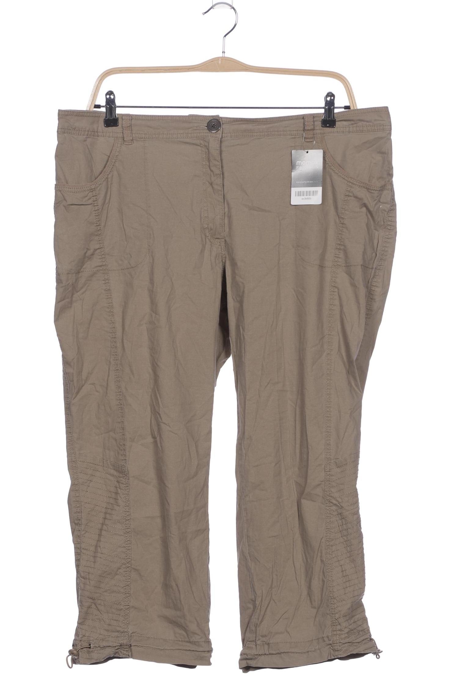 

Ulla Popken Damen Stoffhose, beige, Gr. 50