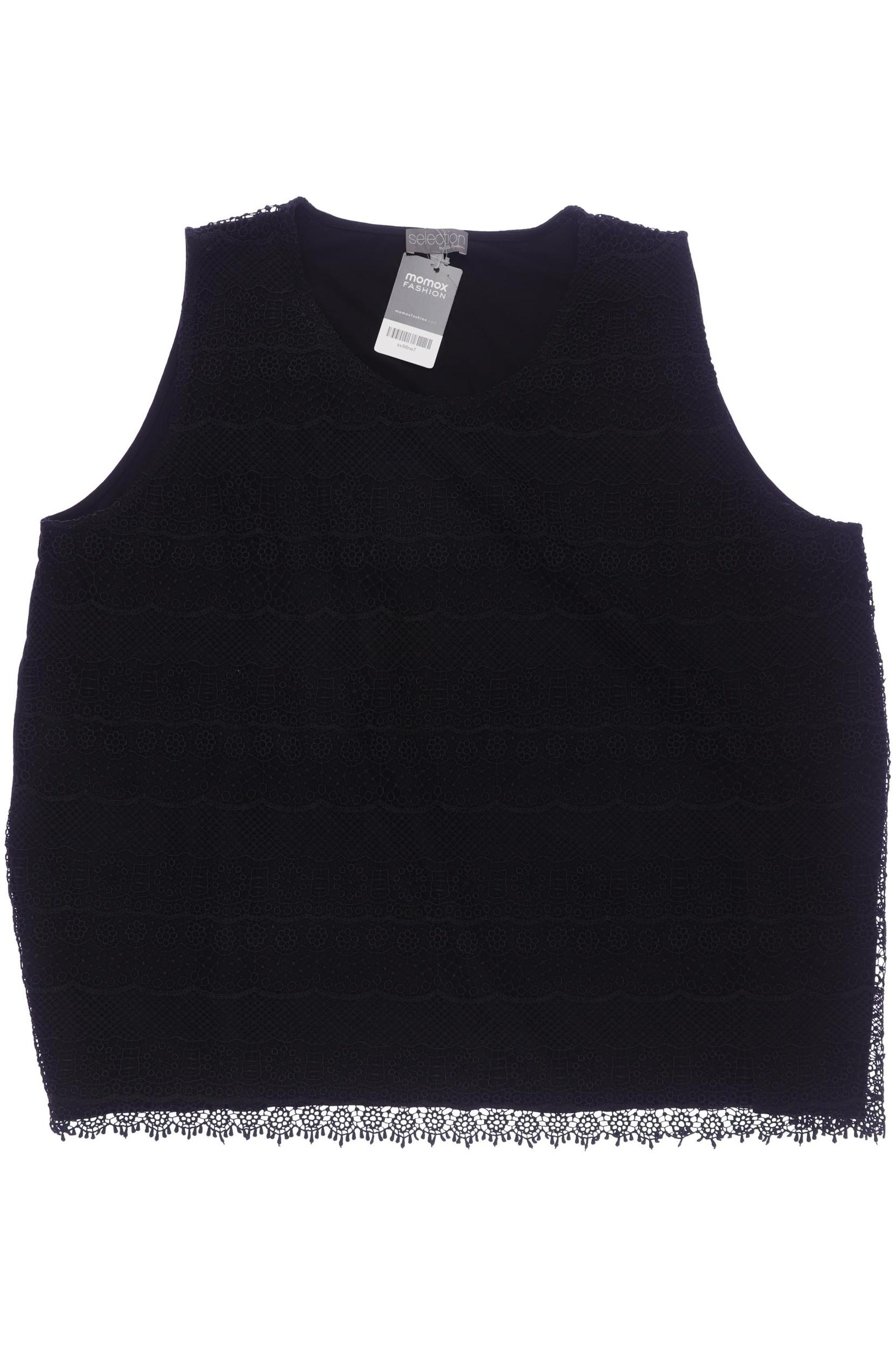 

Ulla Popken Damen Top, schwarz, Gr. 54