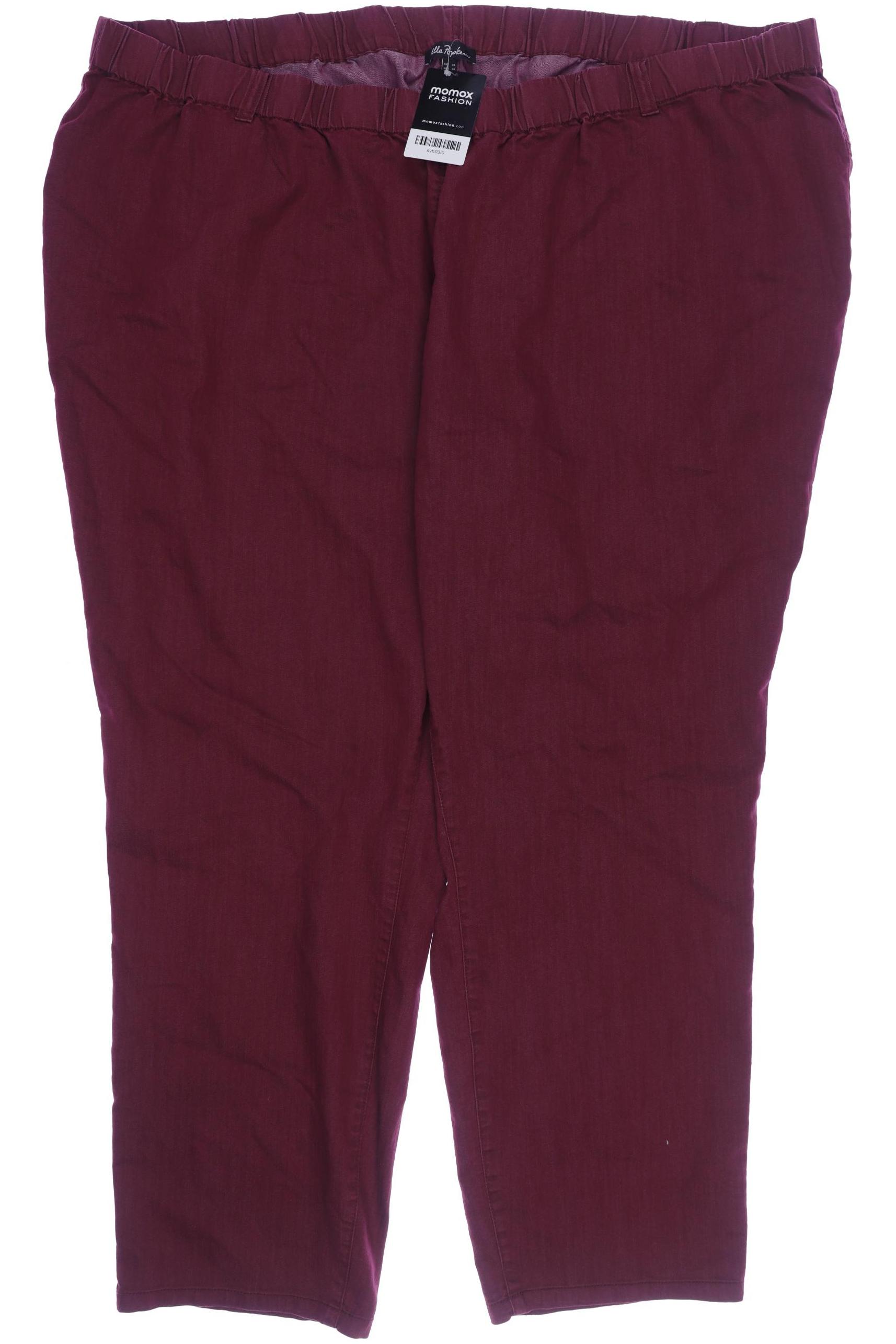 

Ulla Popken Damen Jeans, bordeaux, Gr. 64