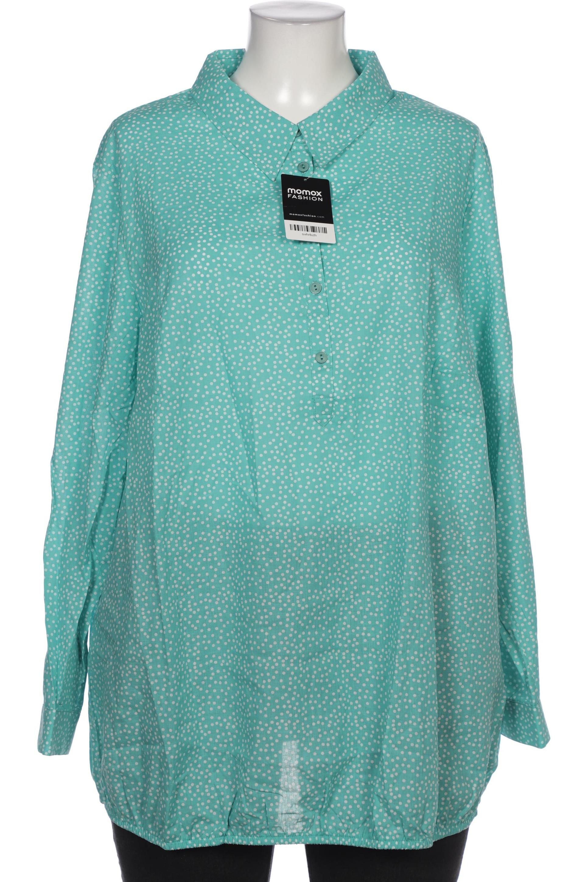 

Ulla Popken Damen Bluse, türkis, Gr. 50