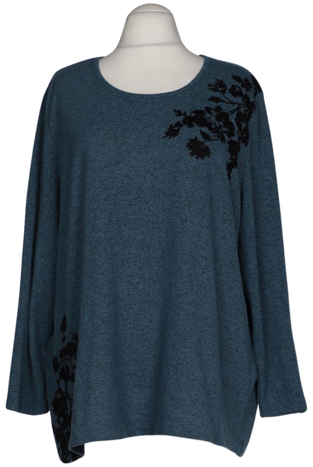 

Ulla Popken Damen Pullover, blau, Gr. 54