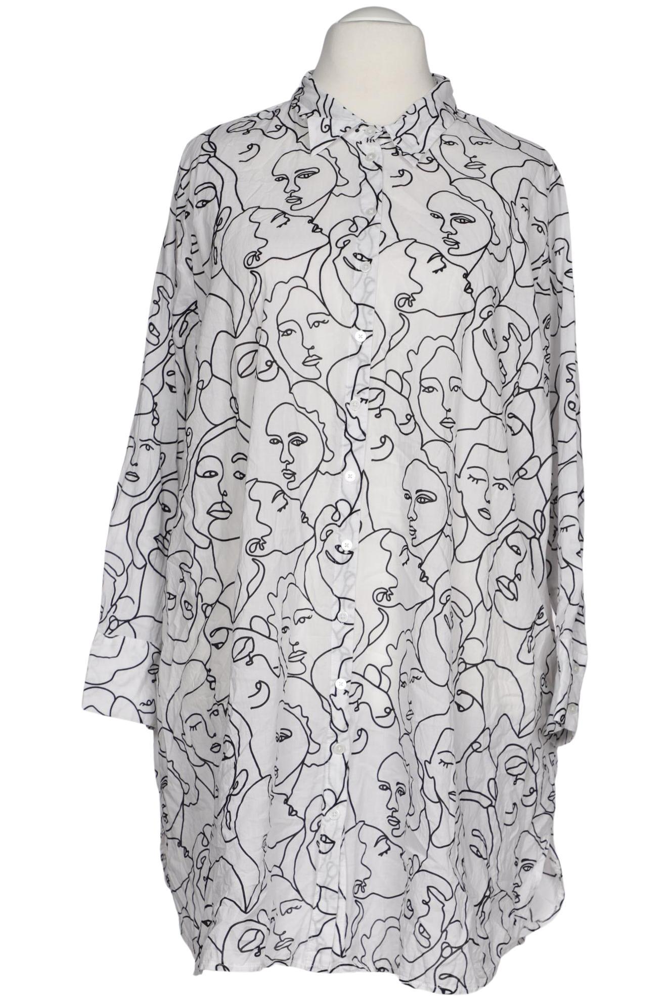 

Ulla Popken Damen Bluse, weiß, Gr. 54