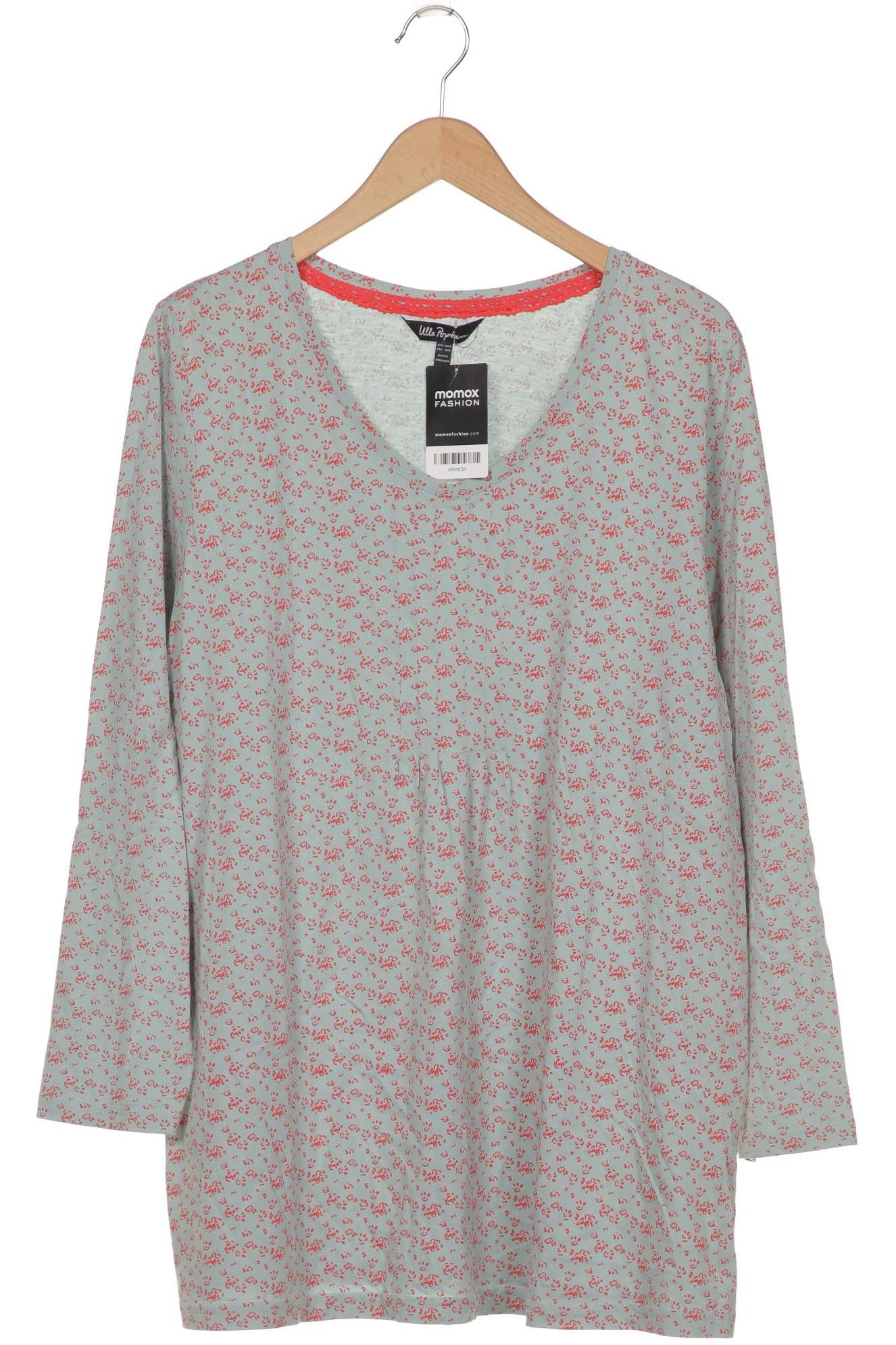 

Ulla Popken Damen Langarmshirt, hellblau, Gr. 46