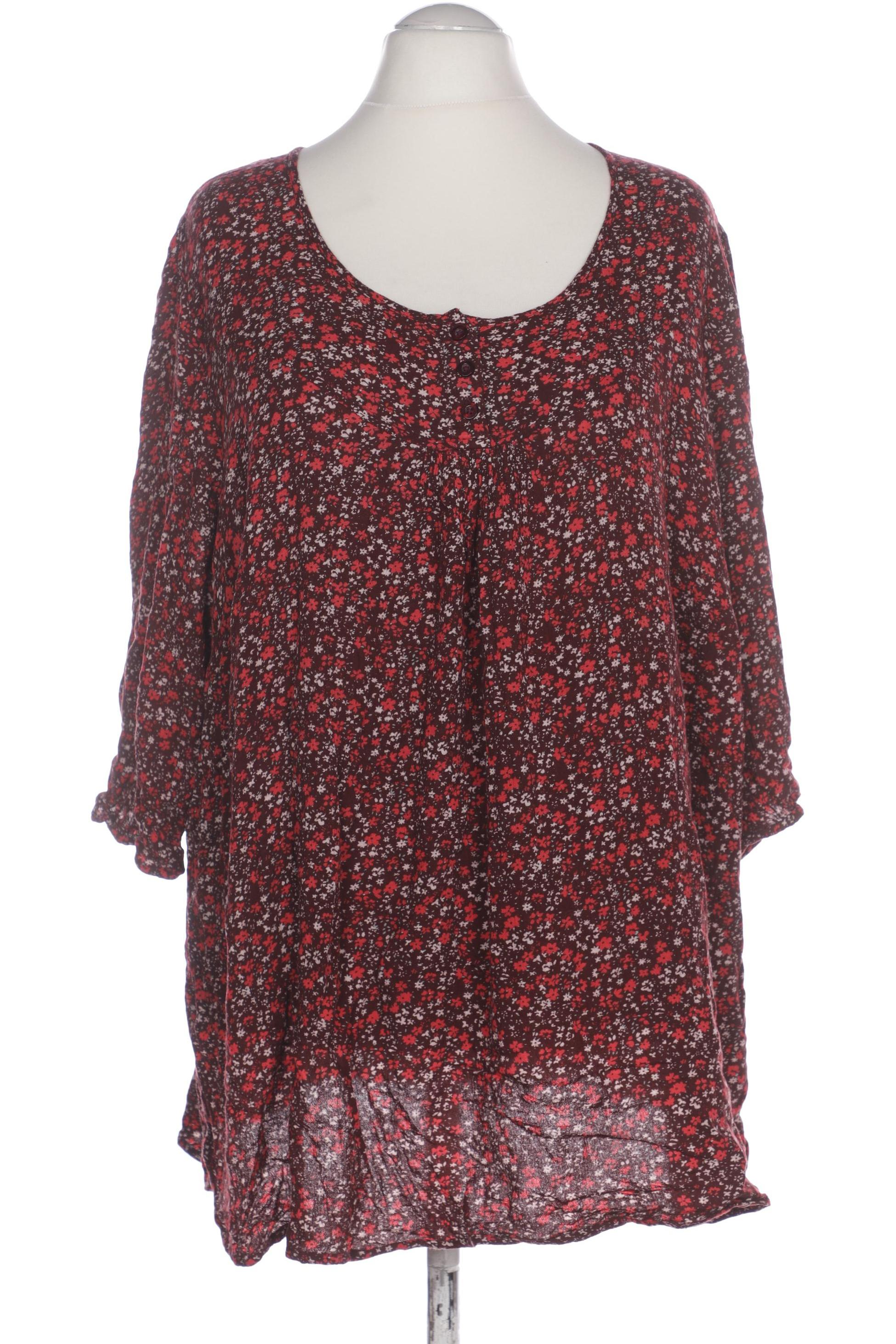 

Ulla Popken Damen Bluse, bordeaux, Gr. 54