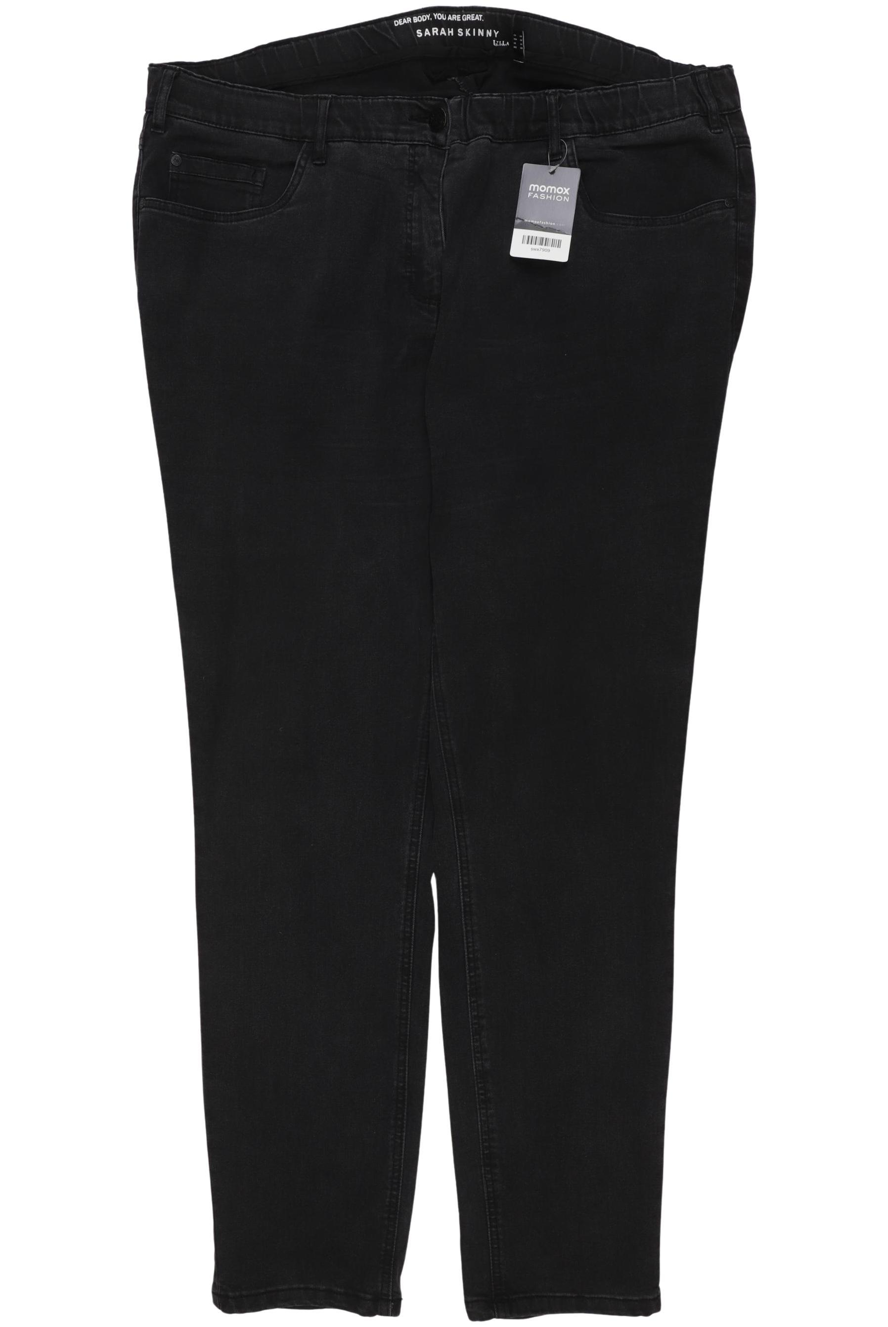 

Ulla Popken Damen Jeans, schwarz, Gr. 104