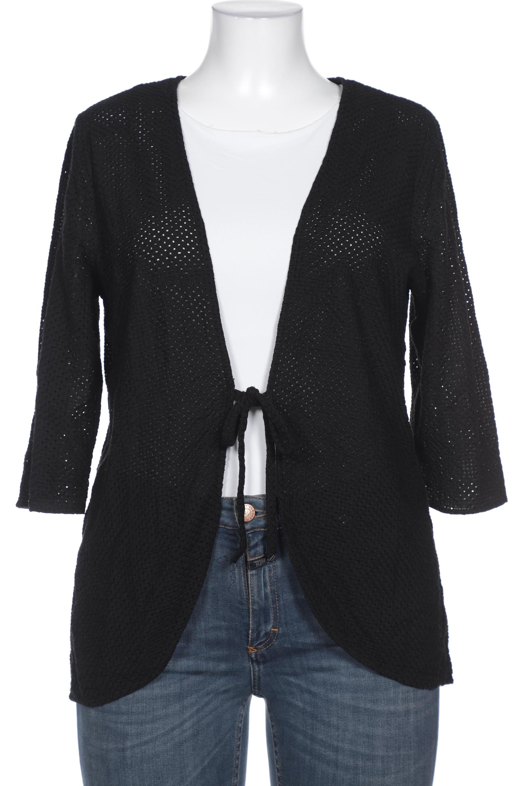 

Ulla Popken Damen Strickjacke, schwarz