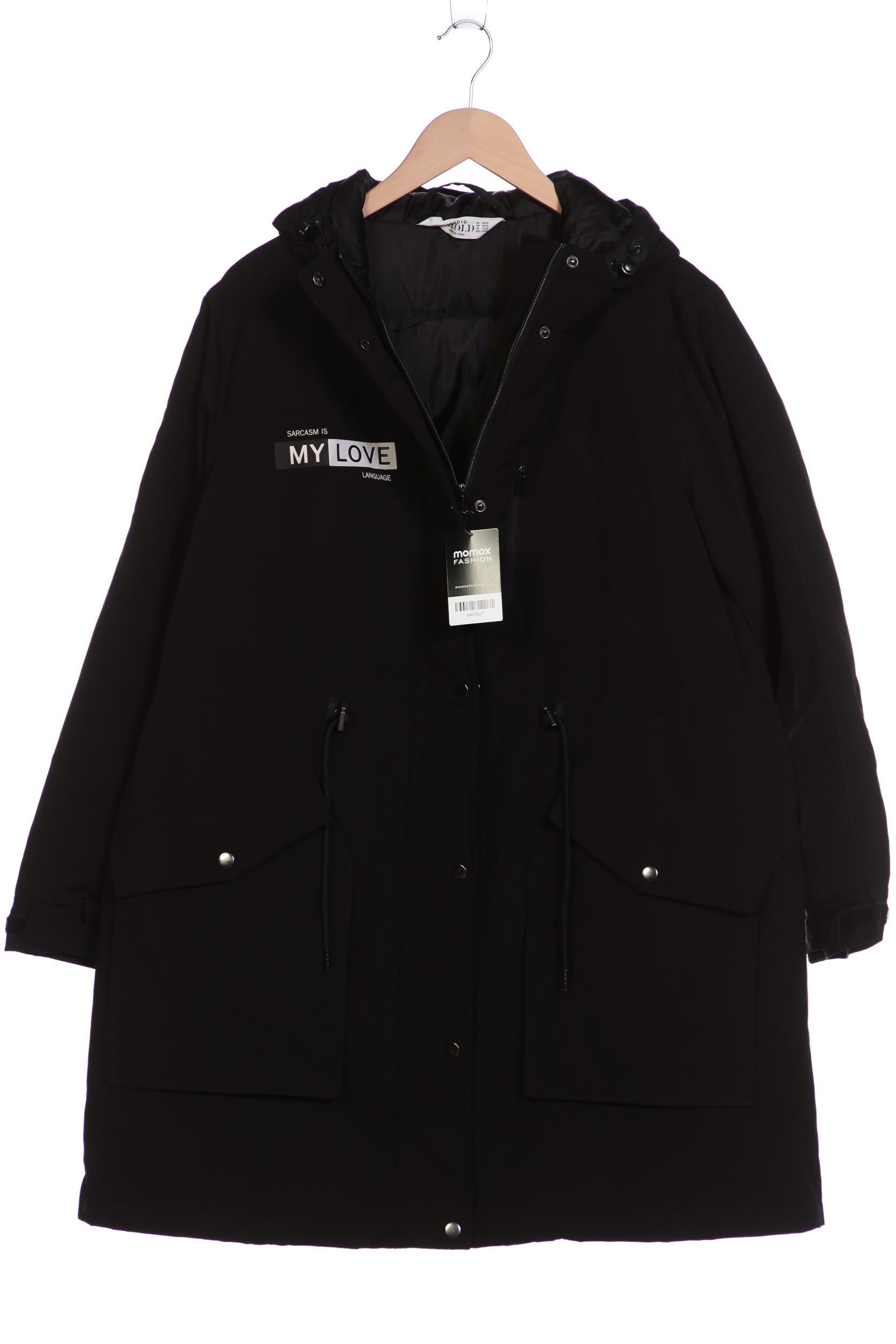 

Ulla Popken Damen Mantel, schwarz
