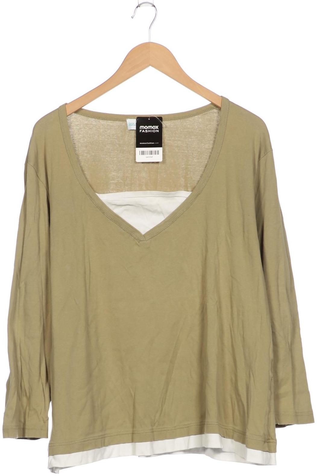 

Ulla Popken Damen Langarmshirt, grün, Gr. 48