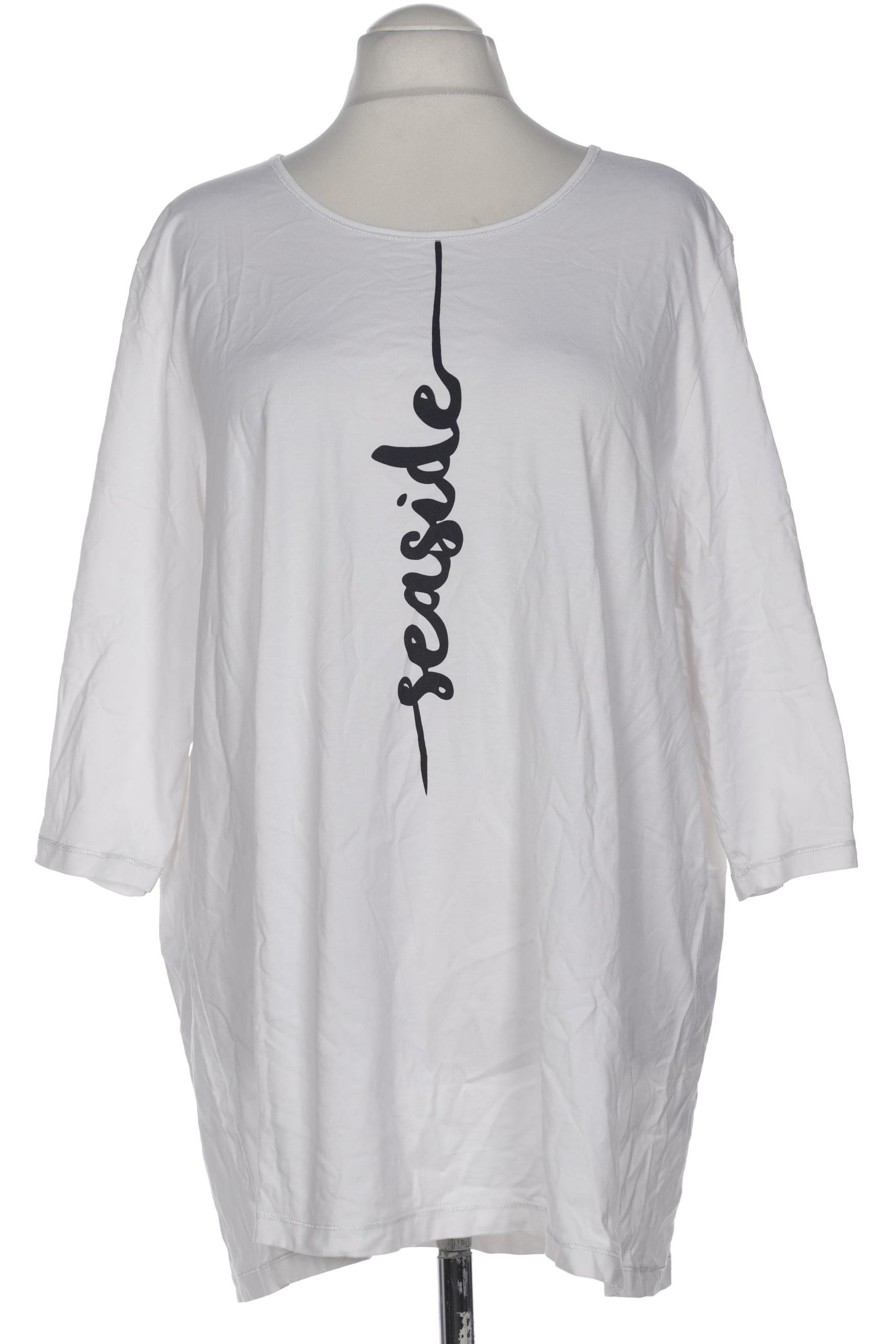 

Ulla Popken Damen T-Shirt, weiß, Gr. 54