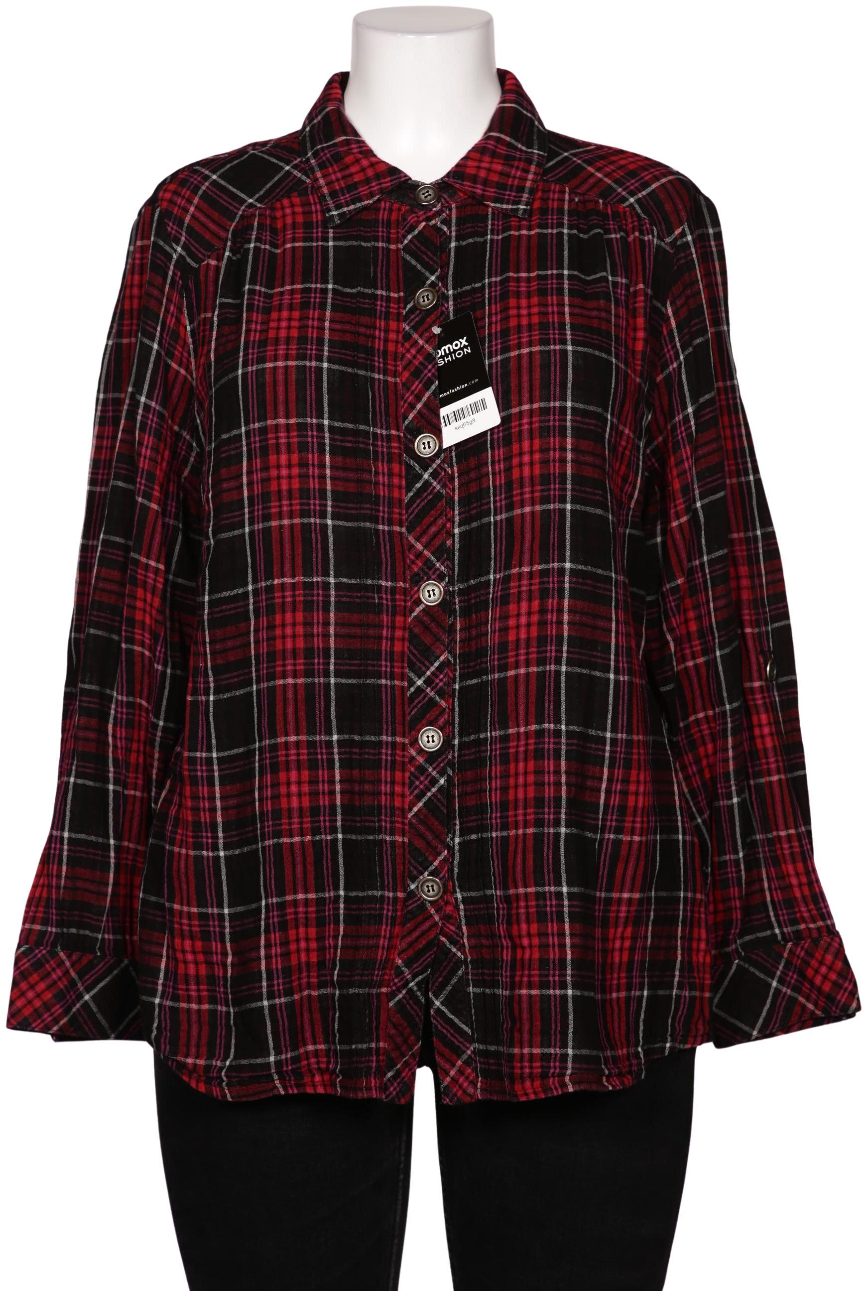 

Ulla Popken Damen Bluse, rot, Gr. 48
