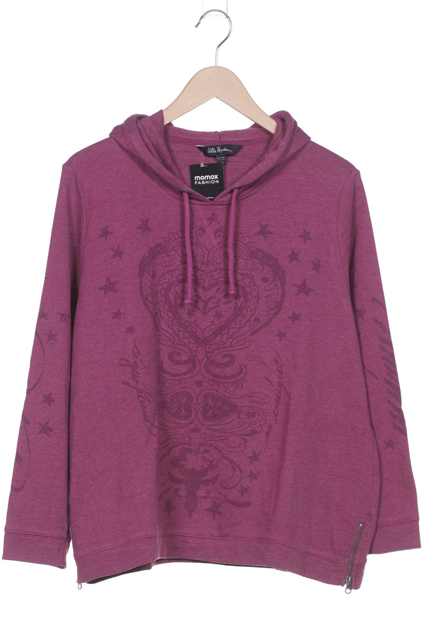 

Ulla Popken Damen Kapuzenpullover, pink, Gr. 42