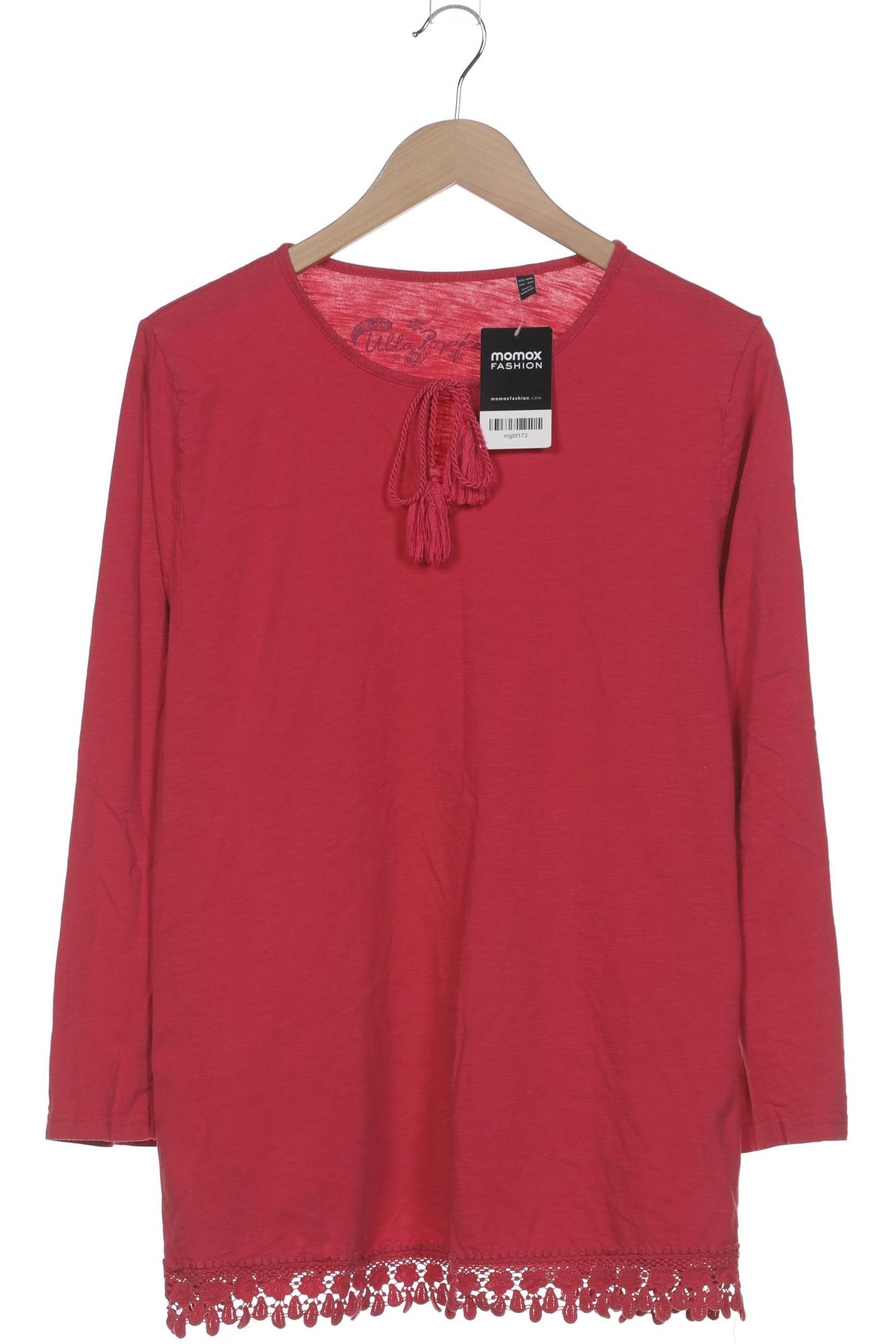 

Ulla Popken Damen Langarmshirt, pink, Gr. 46