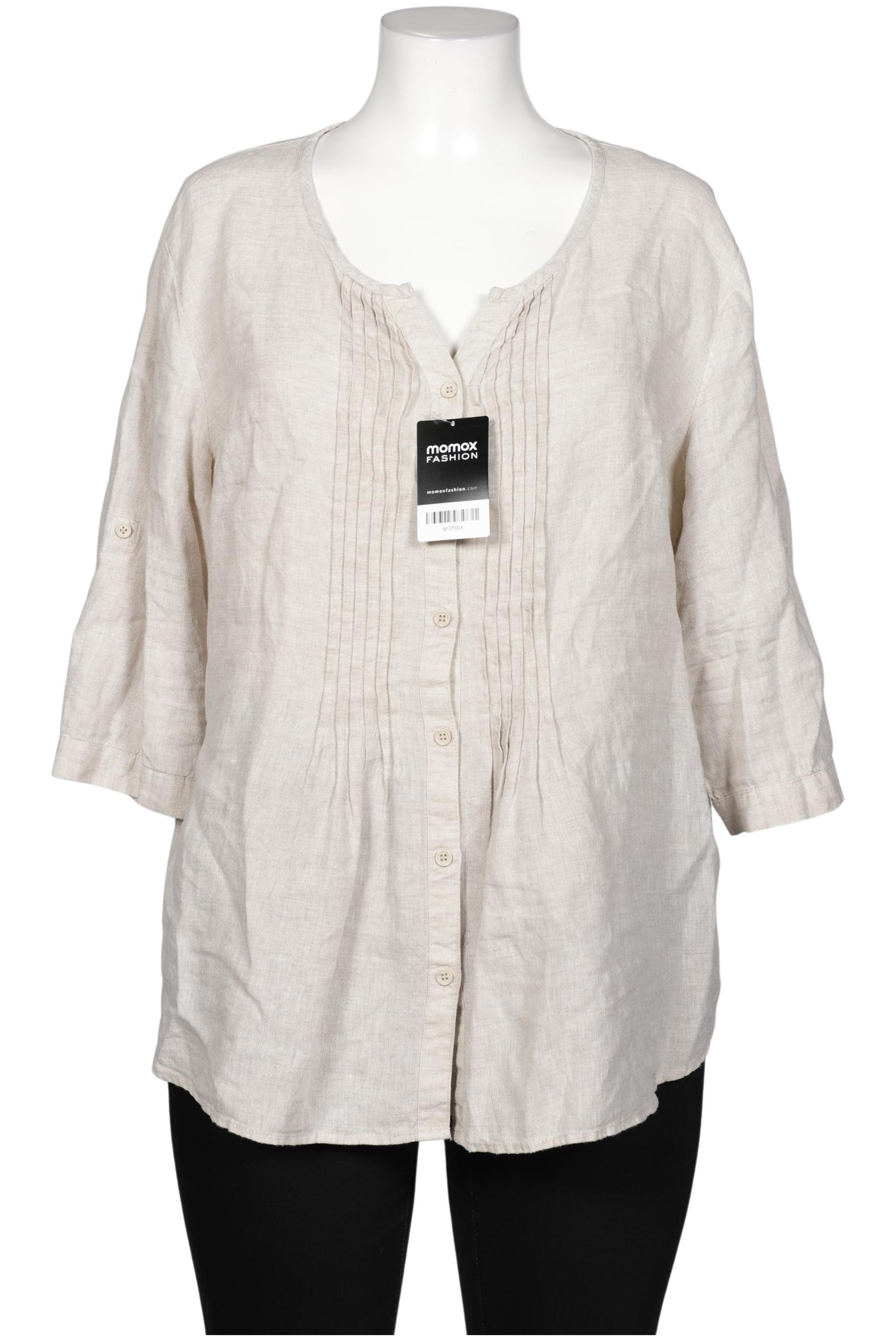 

Ulla Popken Damen Bluse, beige, Gr. 42