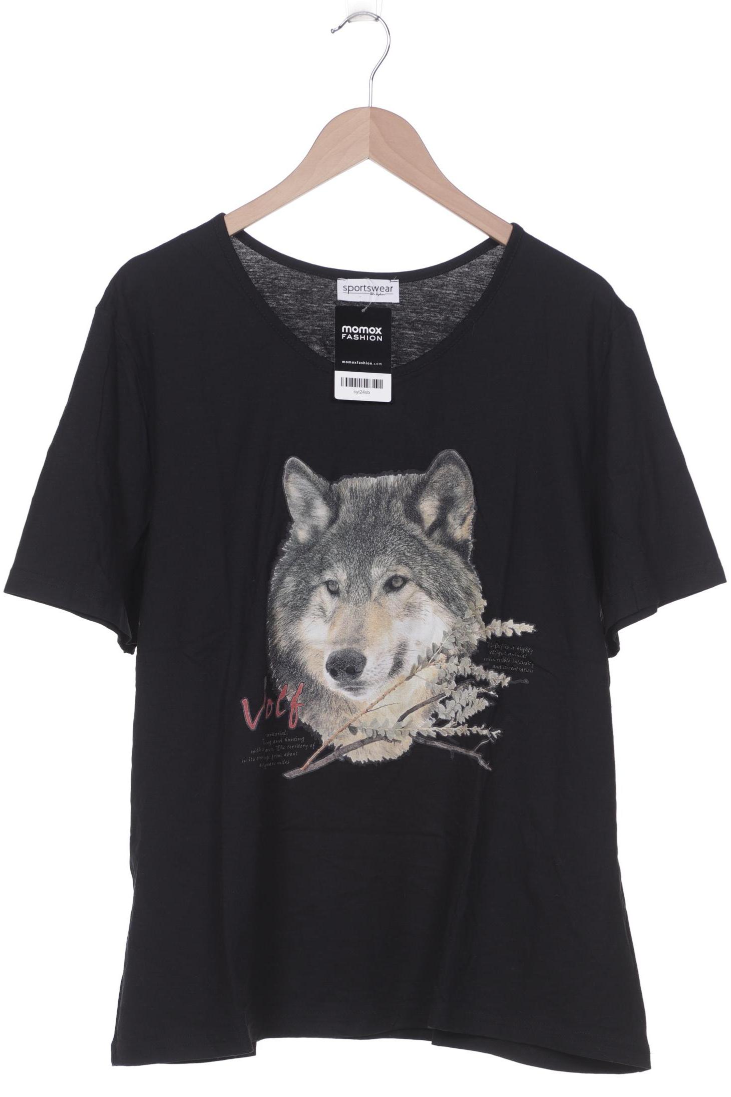 

Ulla Popken Damen T-Shirt, schwarz