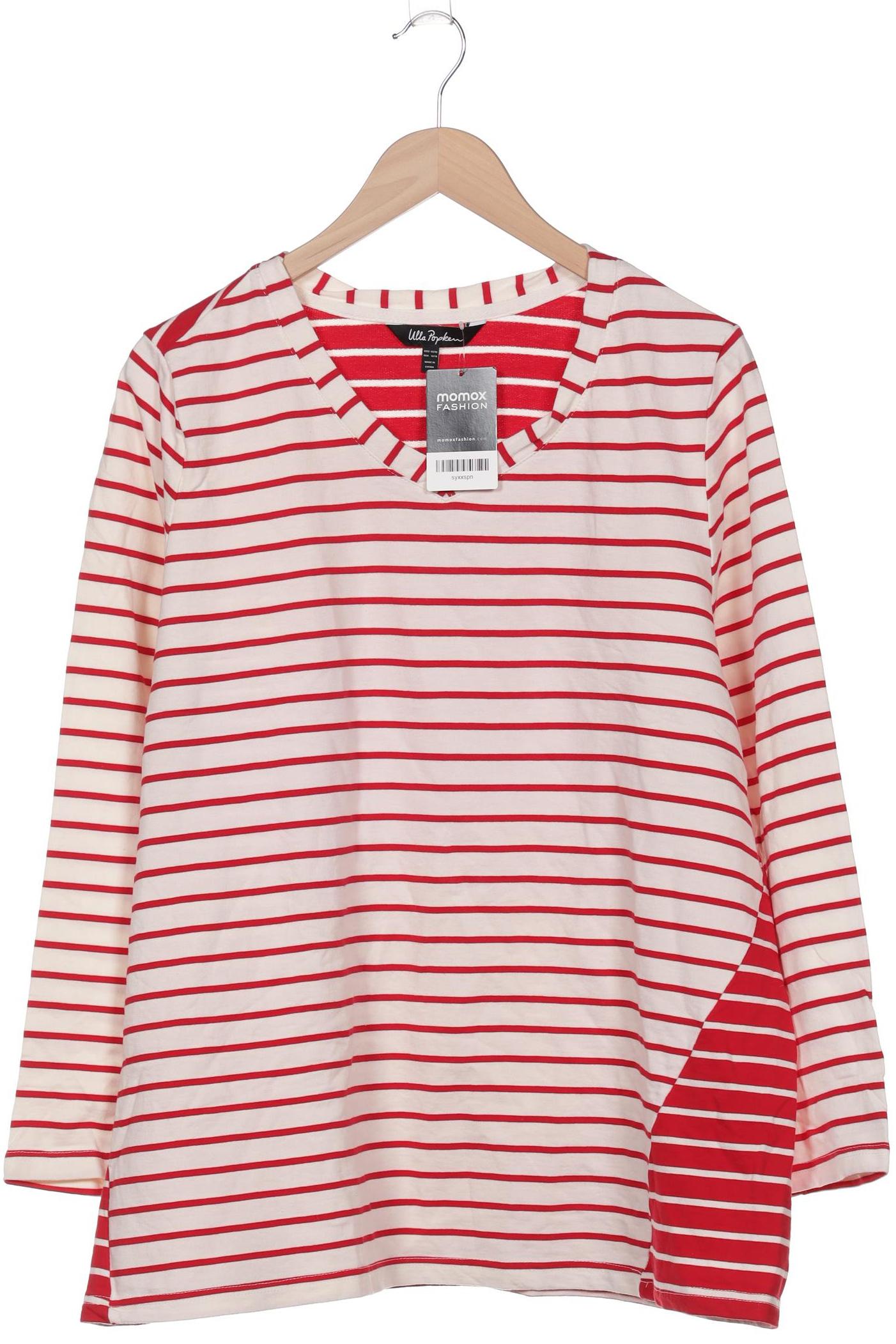 

Ulla Popken Damen Sweatshirt, rot, Gr. 46