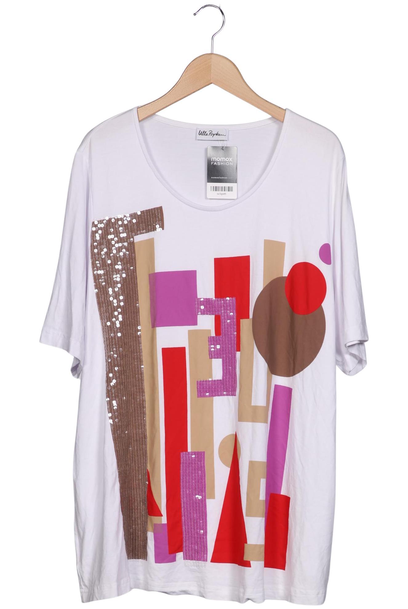 

Ulla Popken Damen T-Shirt, weiß, Gr. 50