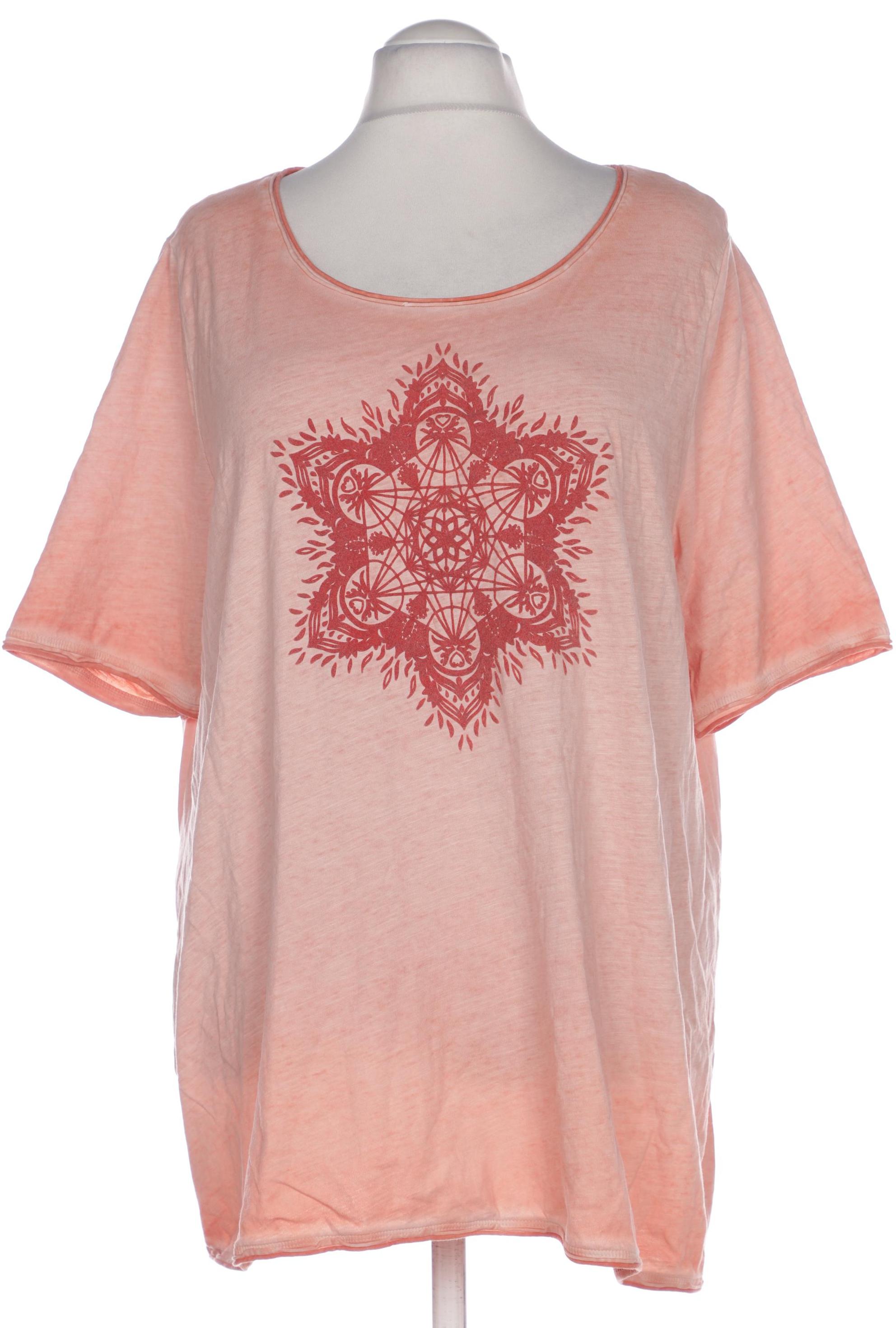 

Ulla Popken Damen T-Shirt, orange, Gr. 52
