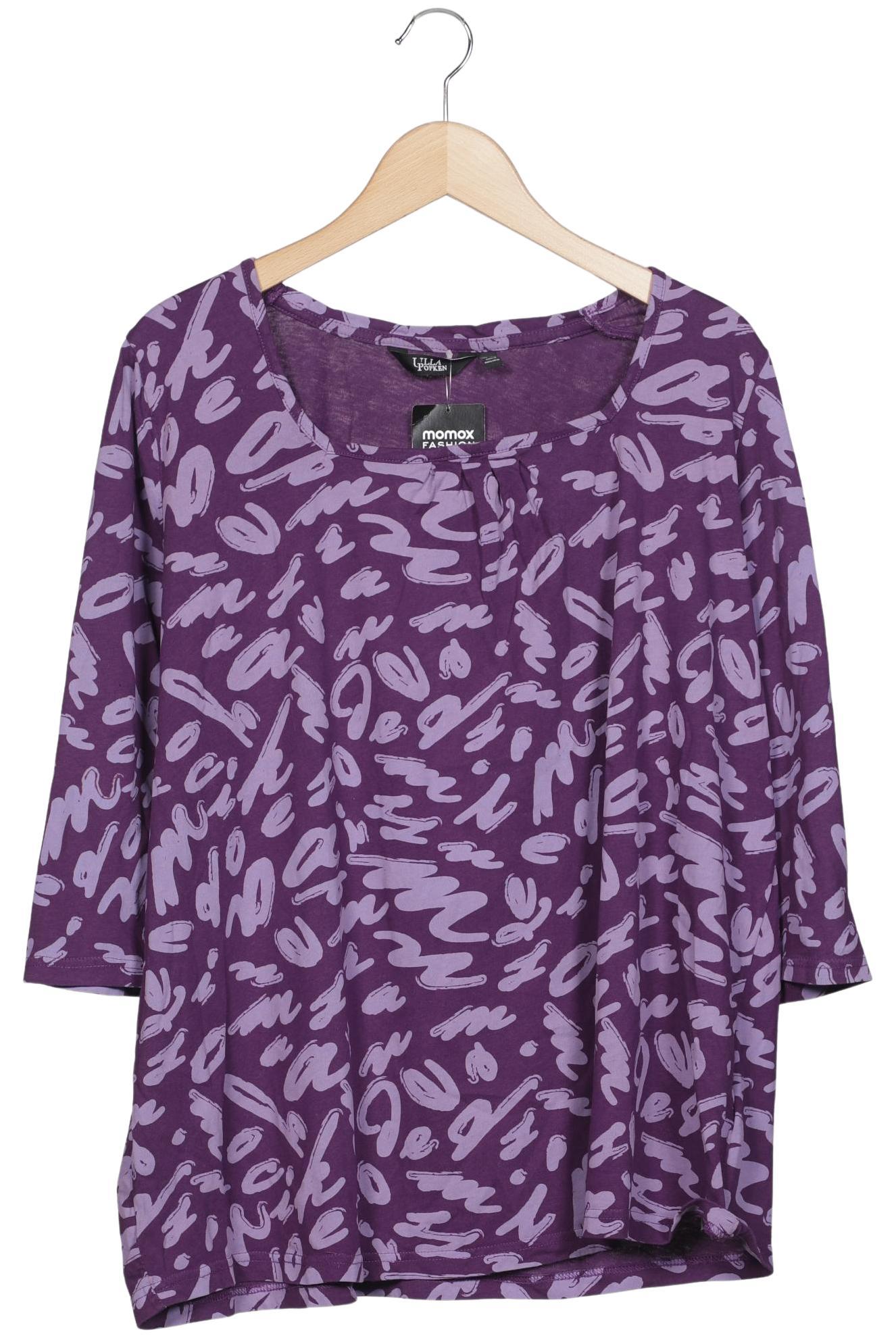 

Ulla Popken Damen Langarmshirt, flieder, Gr. 46