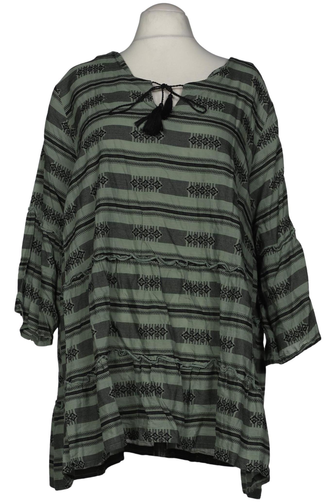 

Ulla Popken Damen Bluse, grün, Gr. 58