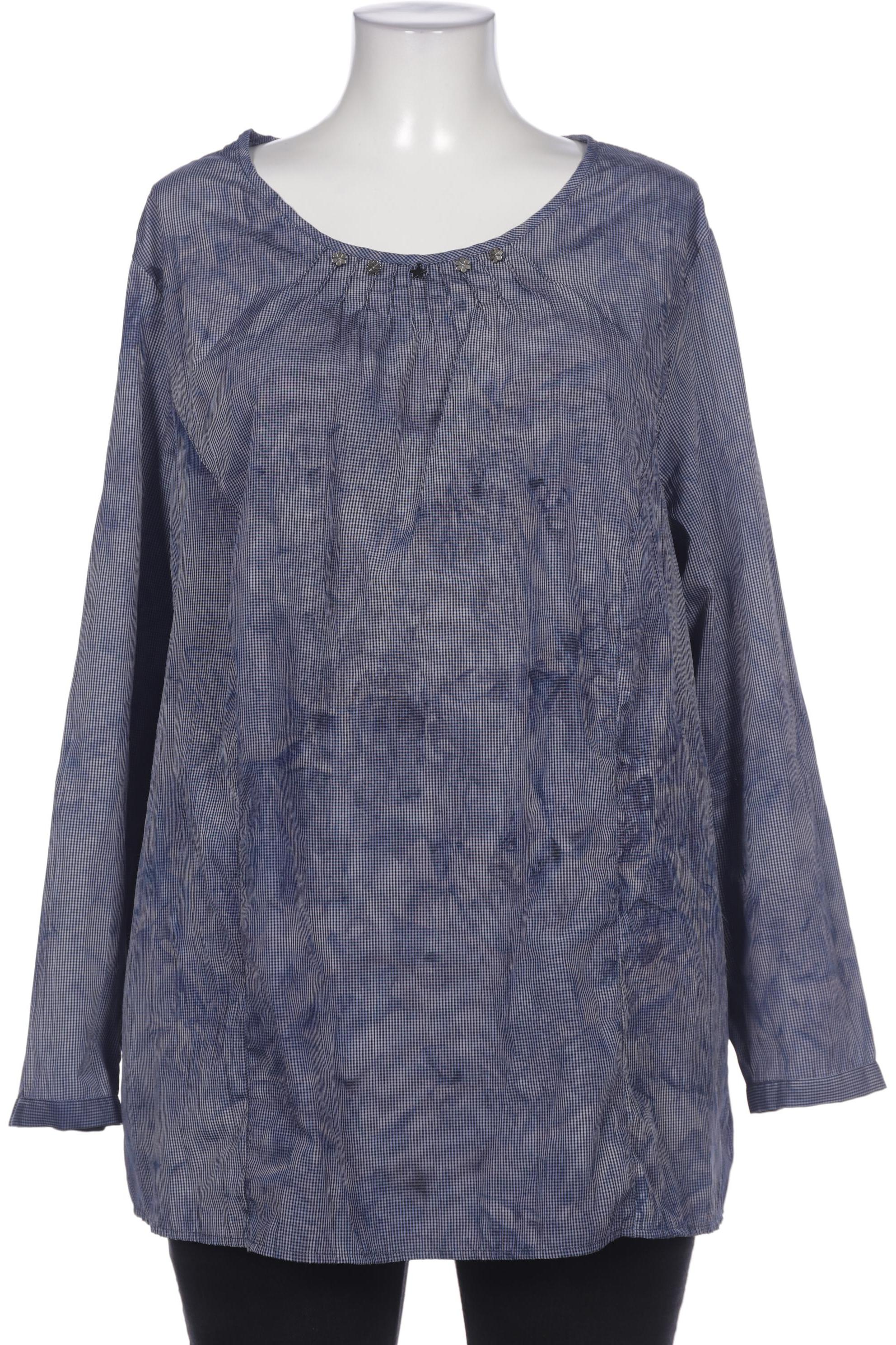 

Ulla Popken Damen Bluse, blau, Gr. 50