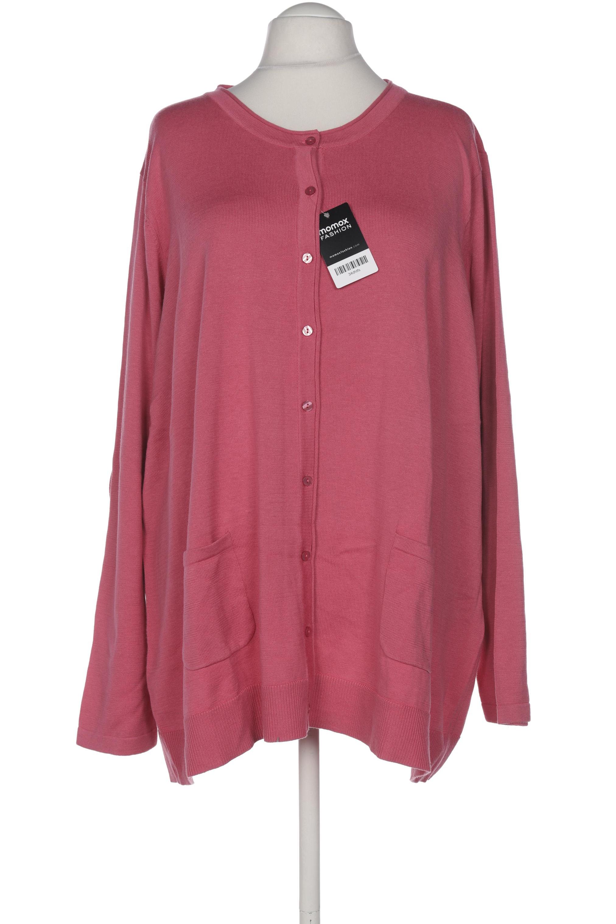 

Ulla Popken Damen Strickjacke, pink, Gr. 58