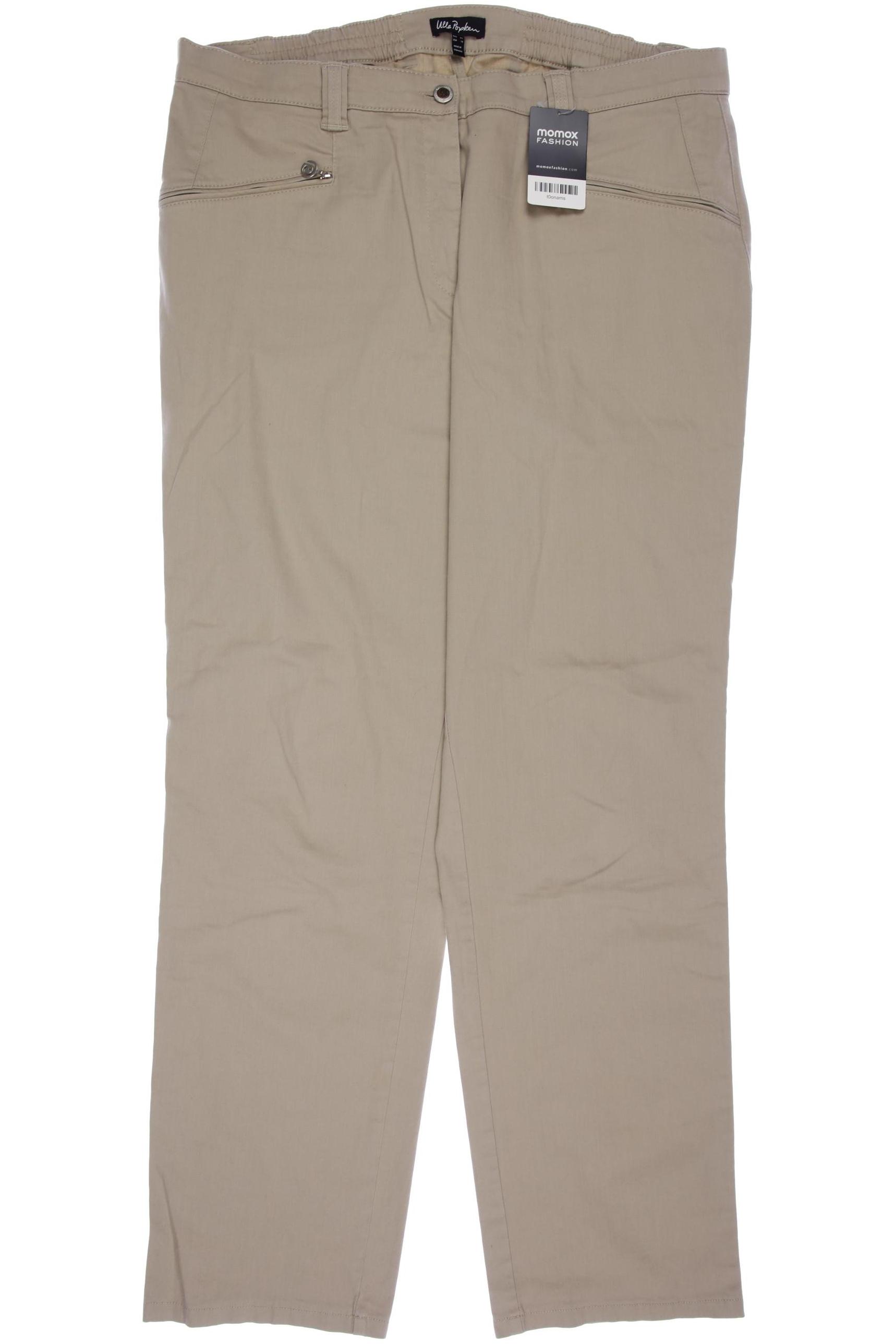 

Ulla Popken Damen Stoffhose, beige, Gr. 46